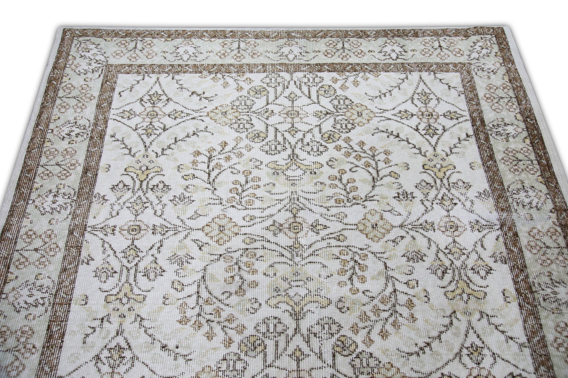 Turkish Vintage Anatolian Rug  5'3" x 8'9" #6479