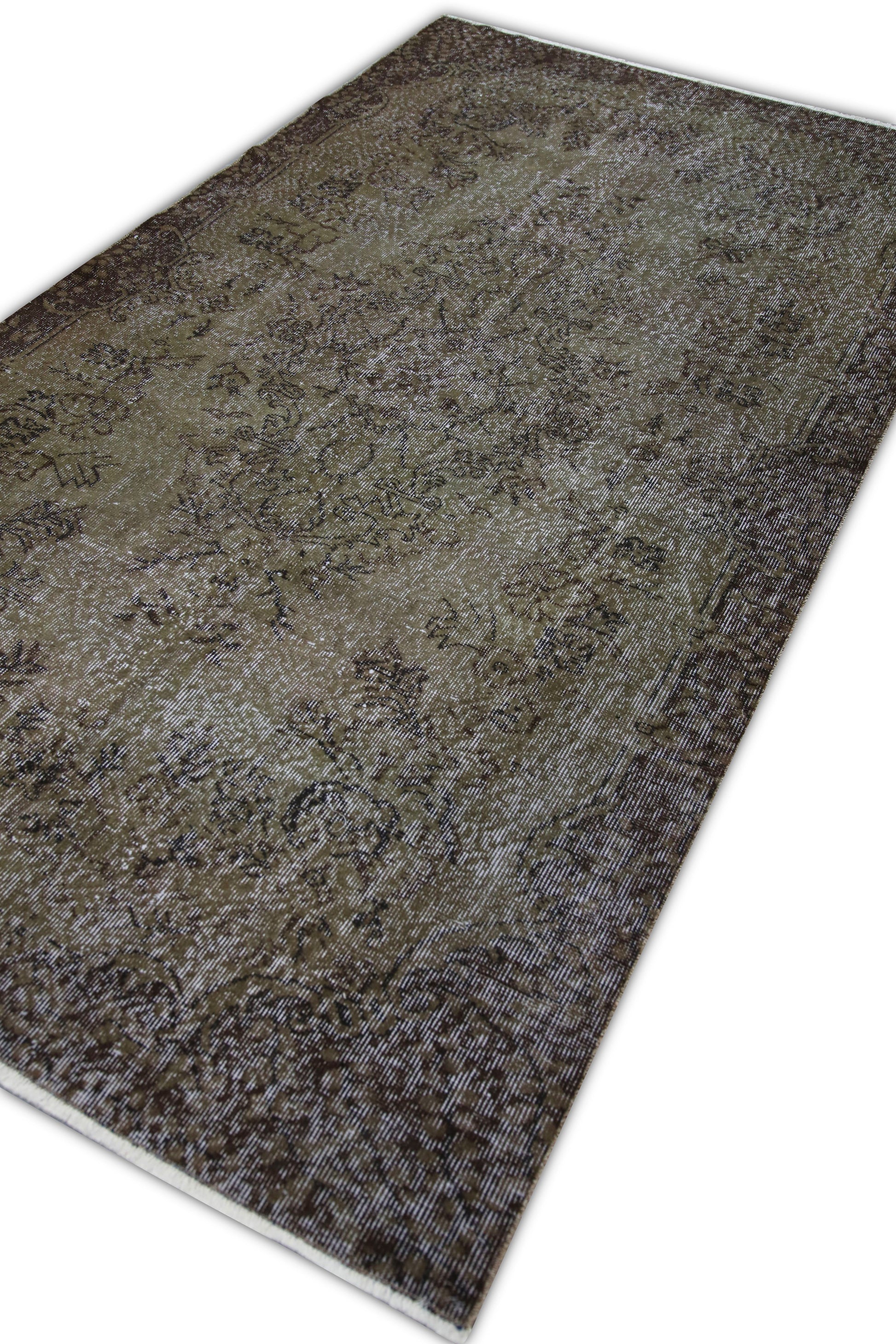 Turkish Vintage Anatolian Rug  4'11" x 9'2" #104