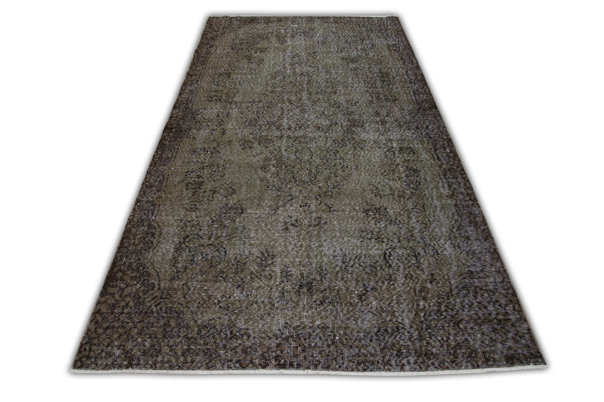 Turkish Vintage Anatolian Rug  4'11" x 9'2" #104
