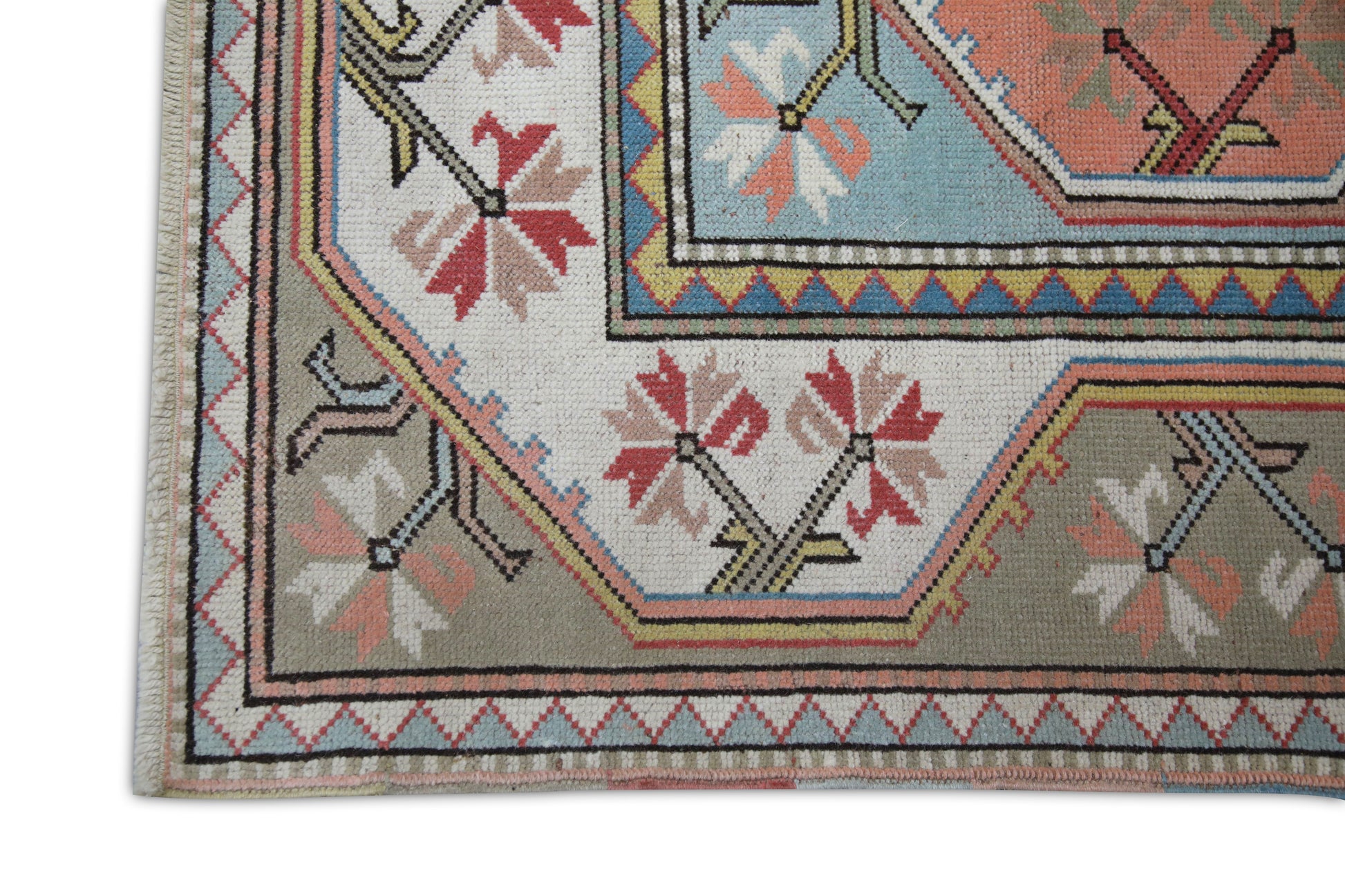 Turkish Vintage Anatolian Rug  5'10" x 8'3" #511