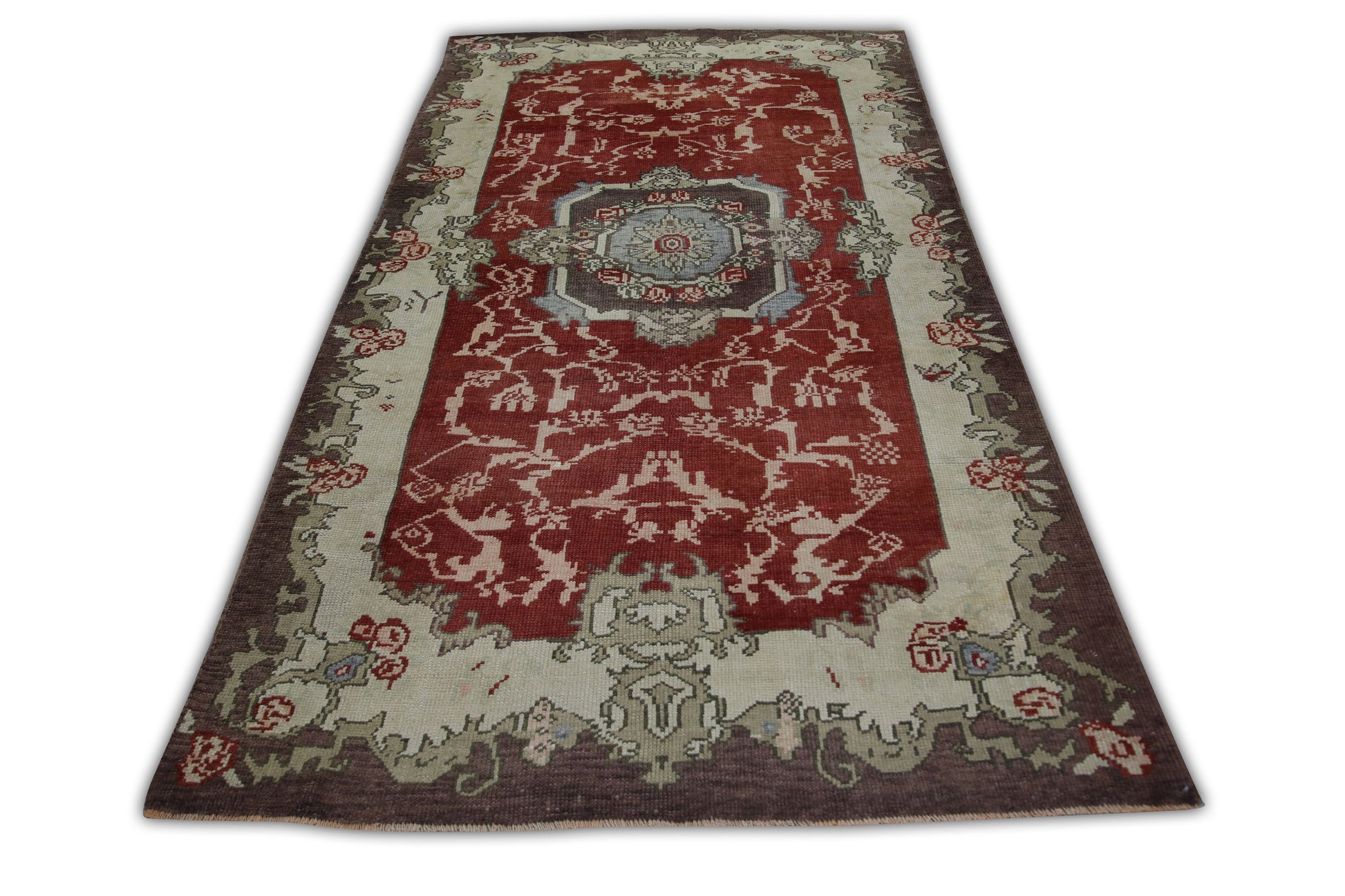 Turkish Vintage Anatolian Rug  4'9" x 8'3" #2122