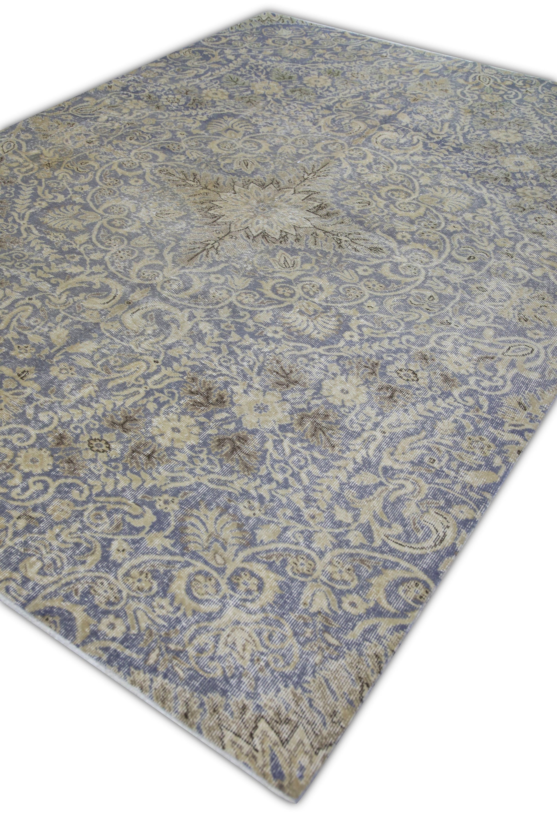 Turkish Vintage Anatolian Rug  7' x 9'9" #112
