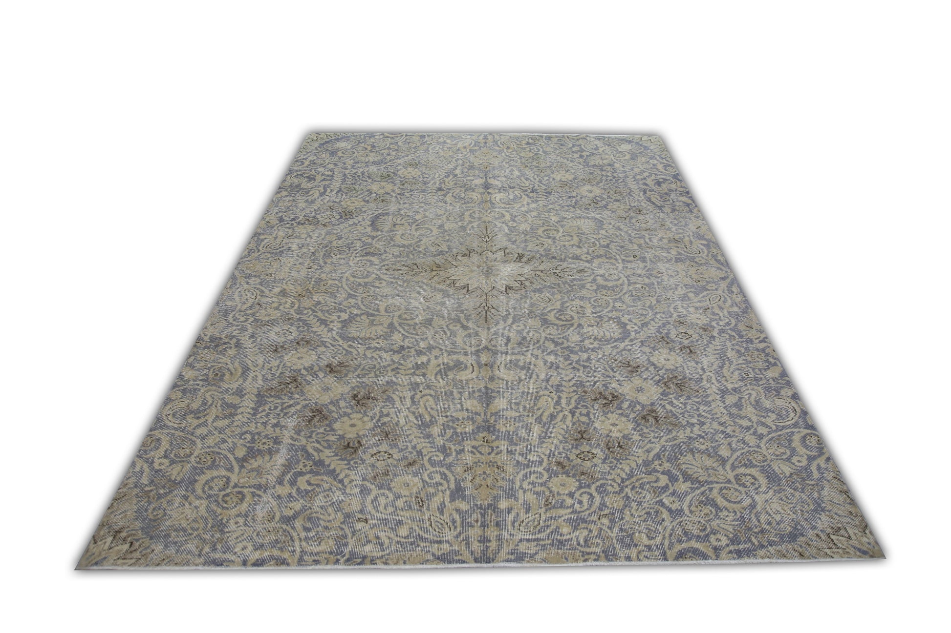 Turkish Vintage Anatolian Rug  7' x 9'9" #112
