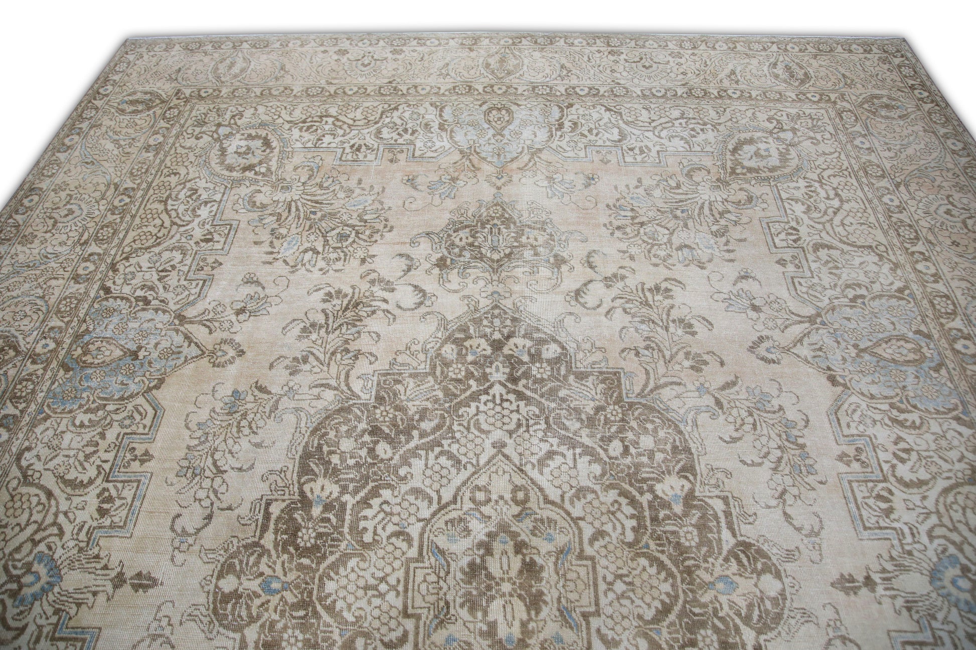 Turkish Vintage Anatolian Rug  9'7" x 13'1" #249