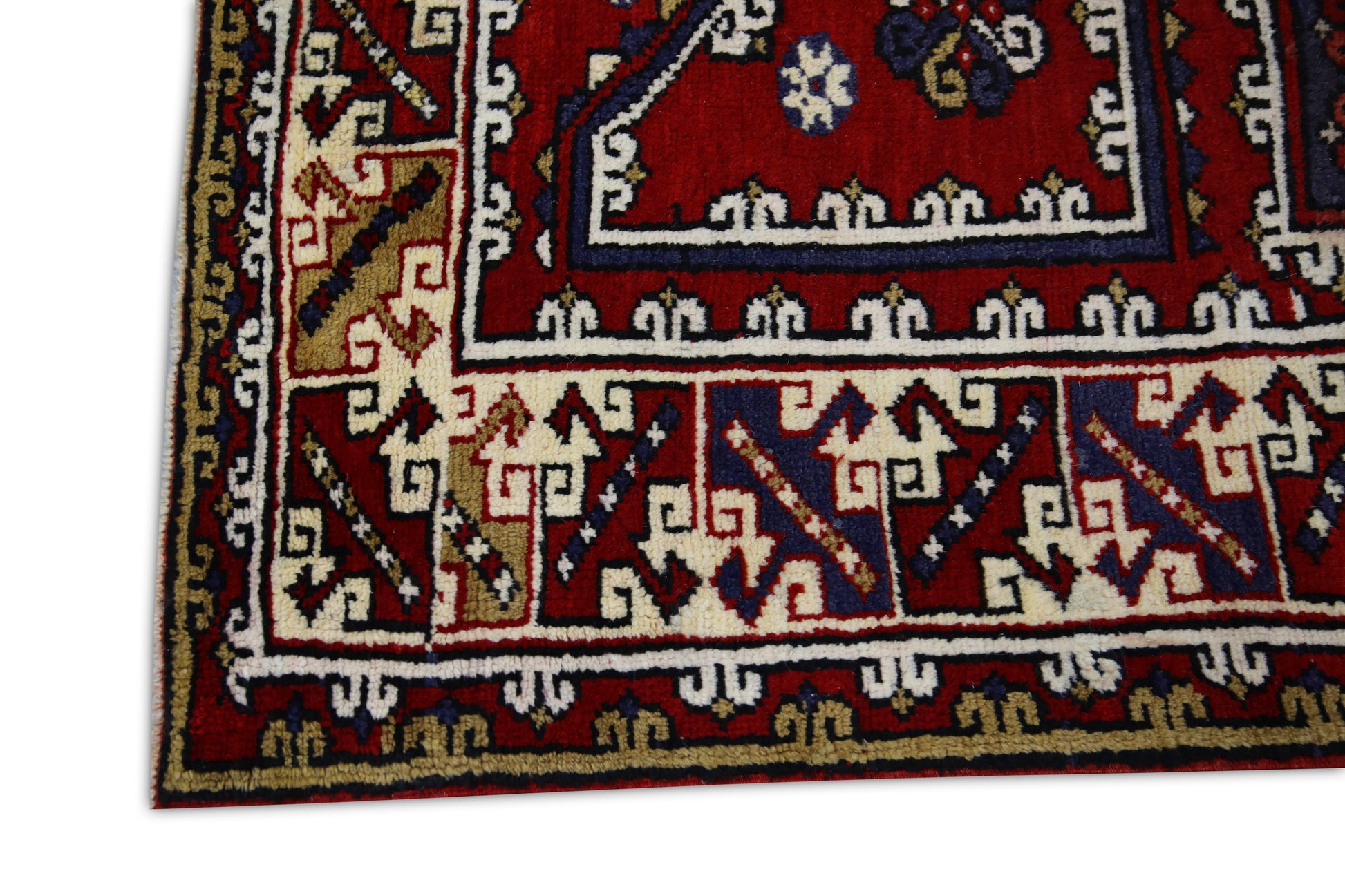 Turkish Vintage Anatolian Rug  6'10" x 9'11" #242