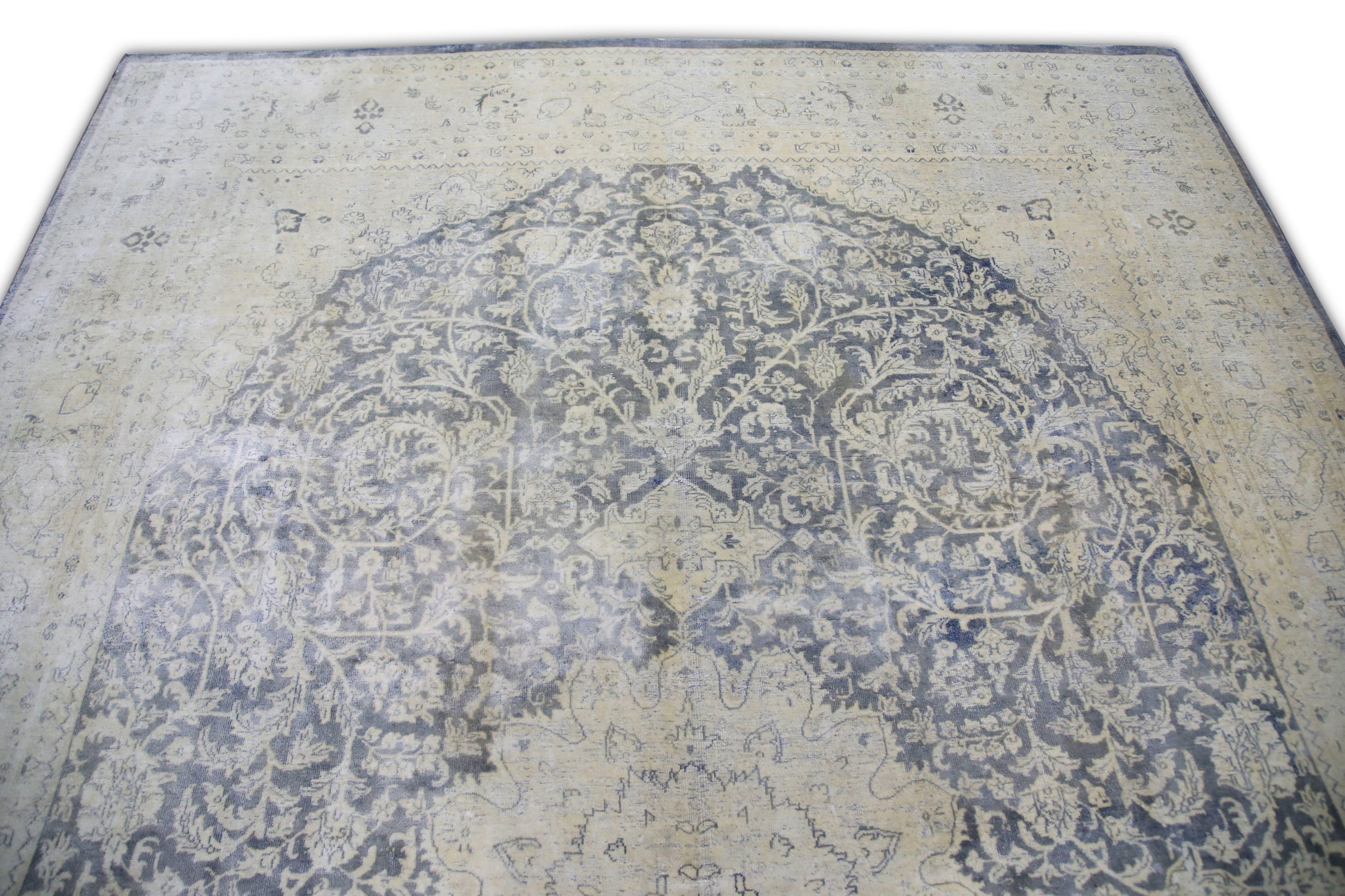 Turkish Vintage Anatolian Rug  7'10" x 11'6" #17