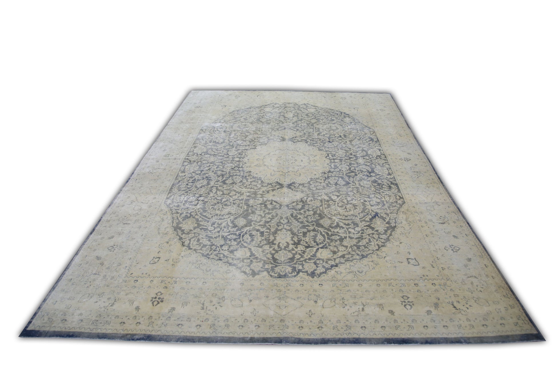 Turkish Vintage Anatolian Rug  7'10" x 11'6" #17