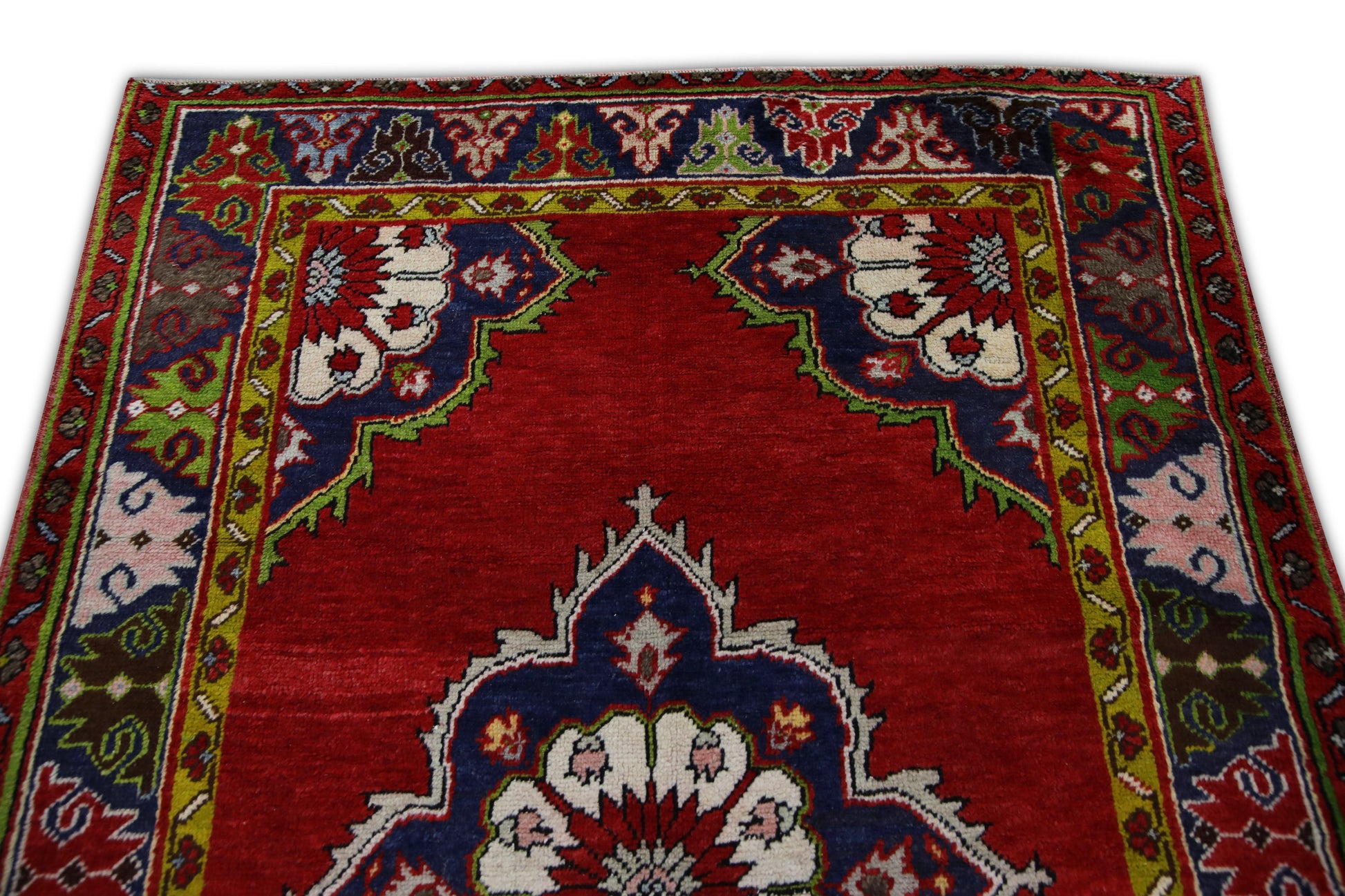 Turkish Vintage Anatolian Rug  4'9" x 10'8" #260