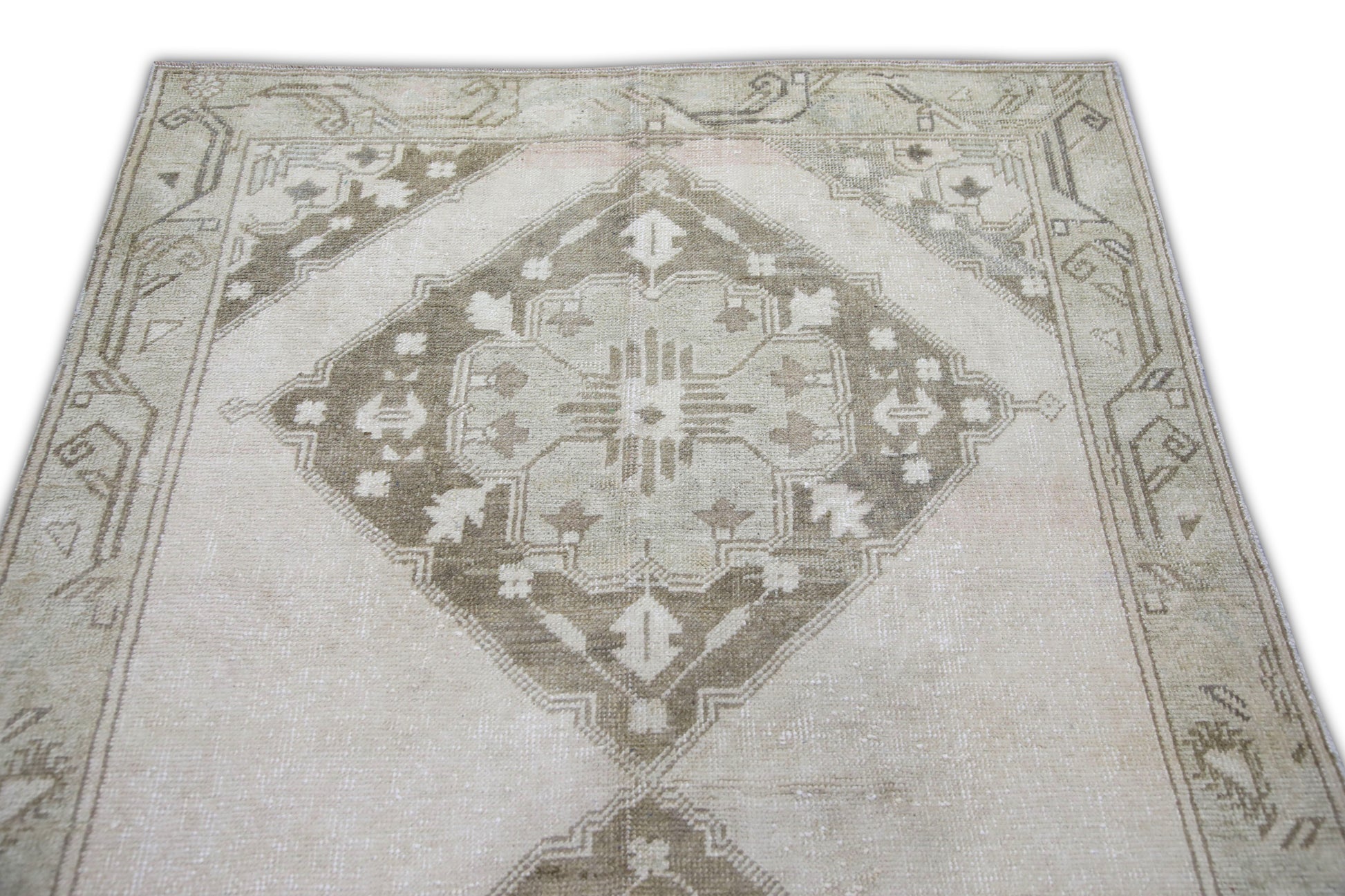 Turkish Vintage Anatolian Rug  4'3" x 10'9" #257