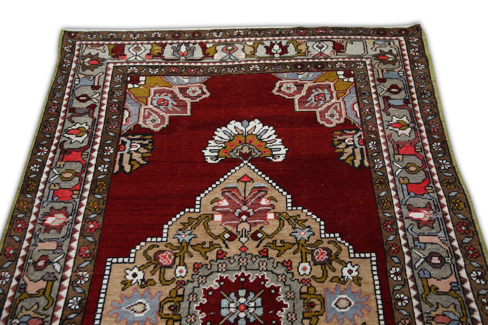 Turkish Vintage Anatolian Rug  3'11" x 12'2" #220