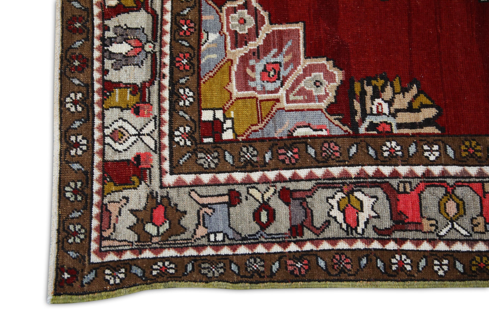 Turkish Vintage Anatolian Rug  3'11" x 12'2" #220