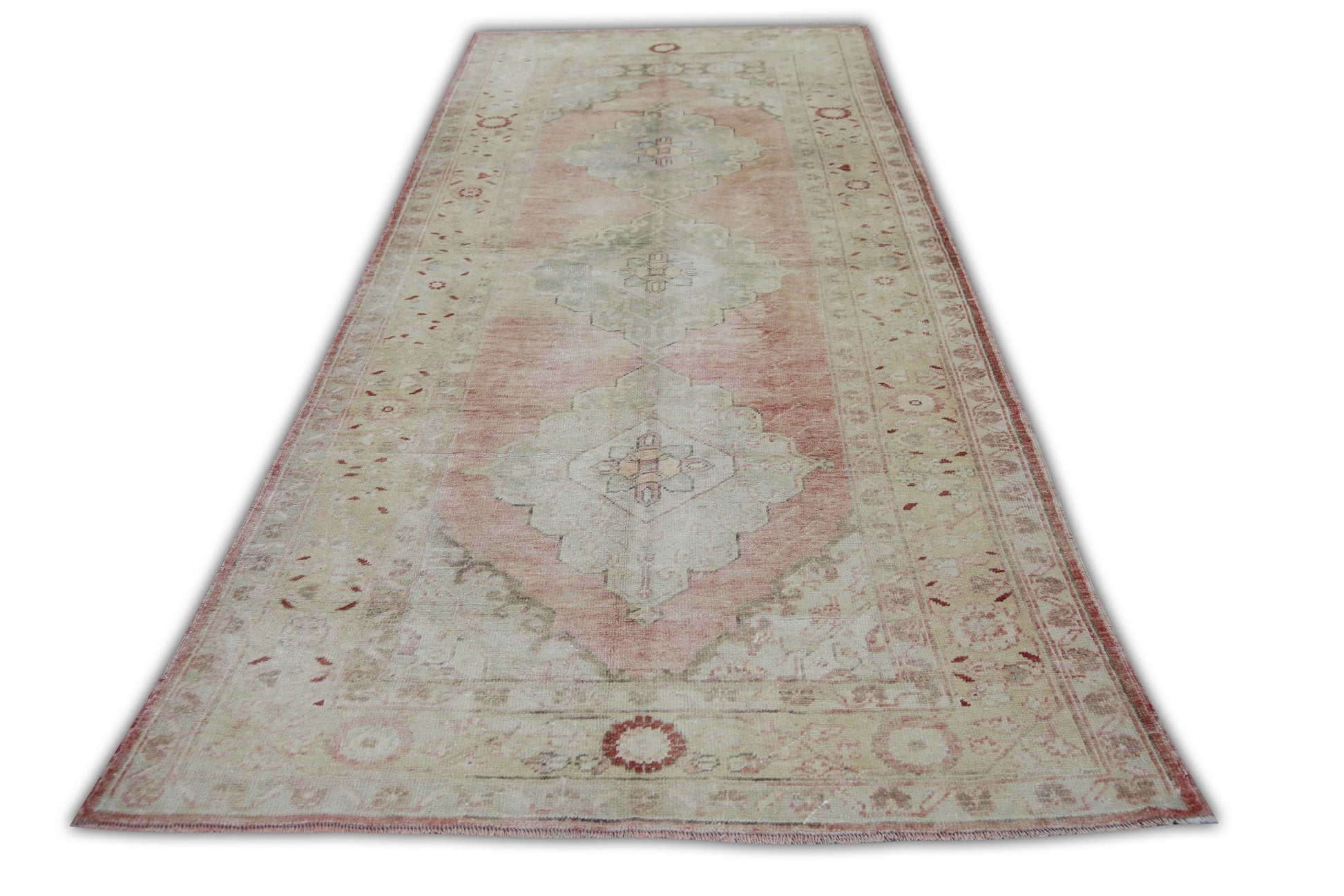 Turkish Vintage Anatolian Rug 4'8" x 11' #211