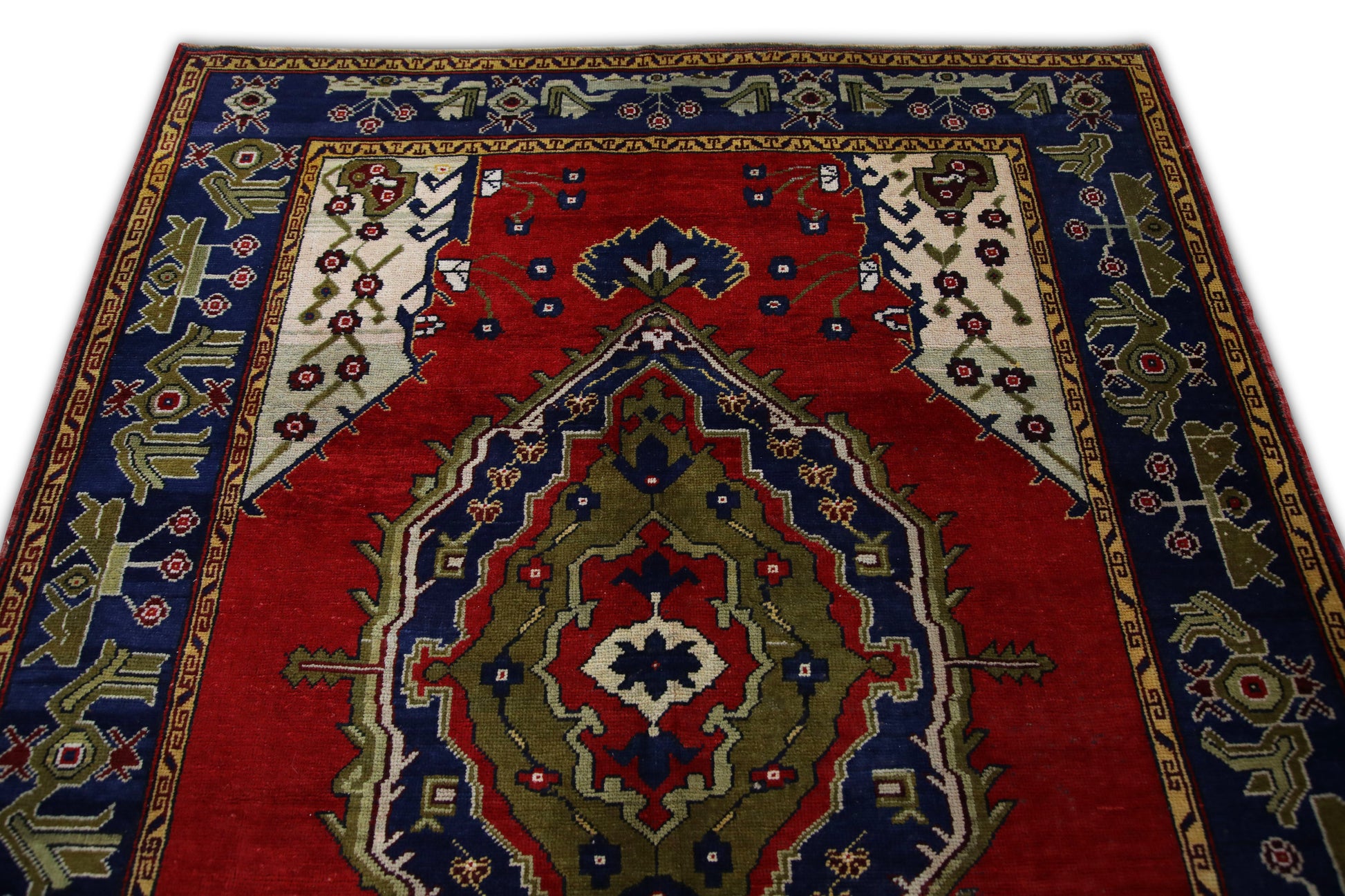 Turkish Vintage Anatolian Rug  5'8" x 11'5" #251