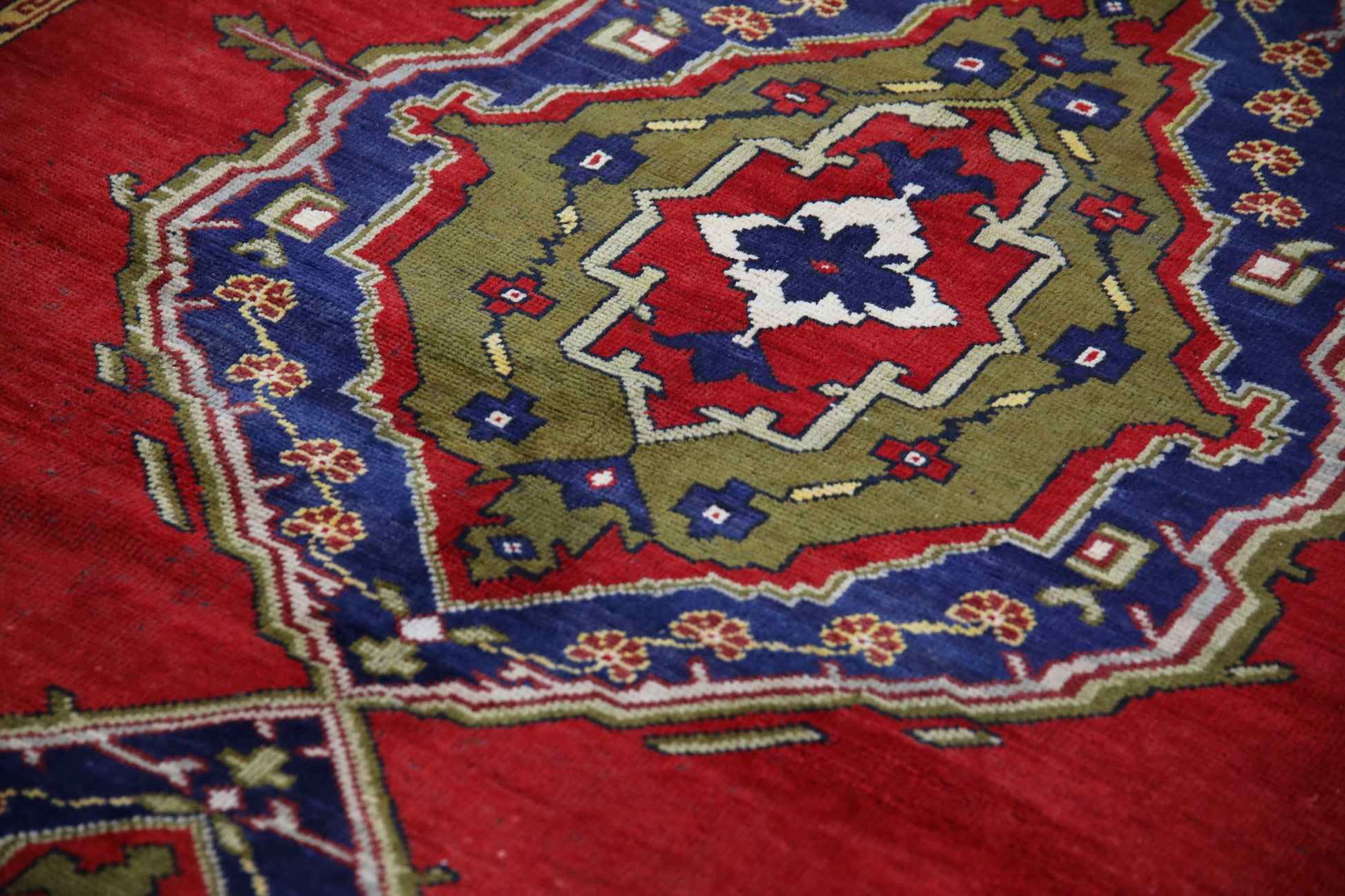 Turkish Vintage Anatolian Rug  5'8" x 11'5" #251