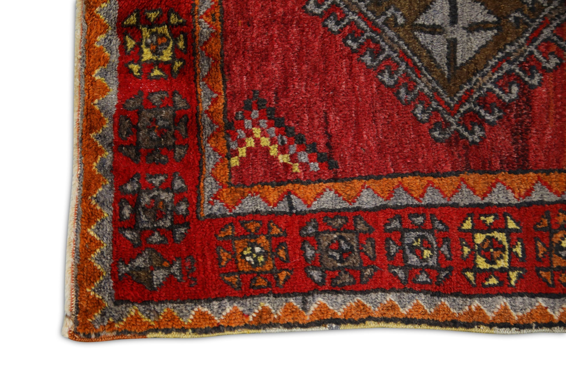 Turkish Vintage Anatolian Rug  4'1" x 12' #279
