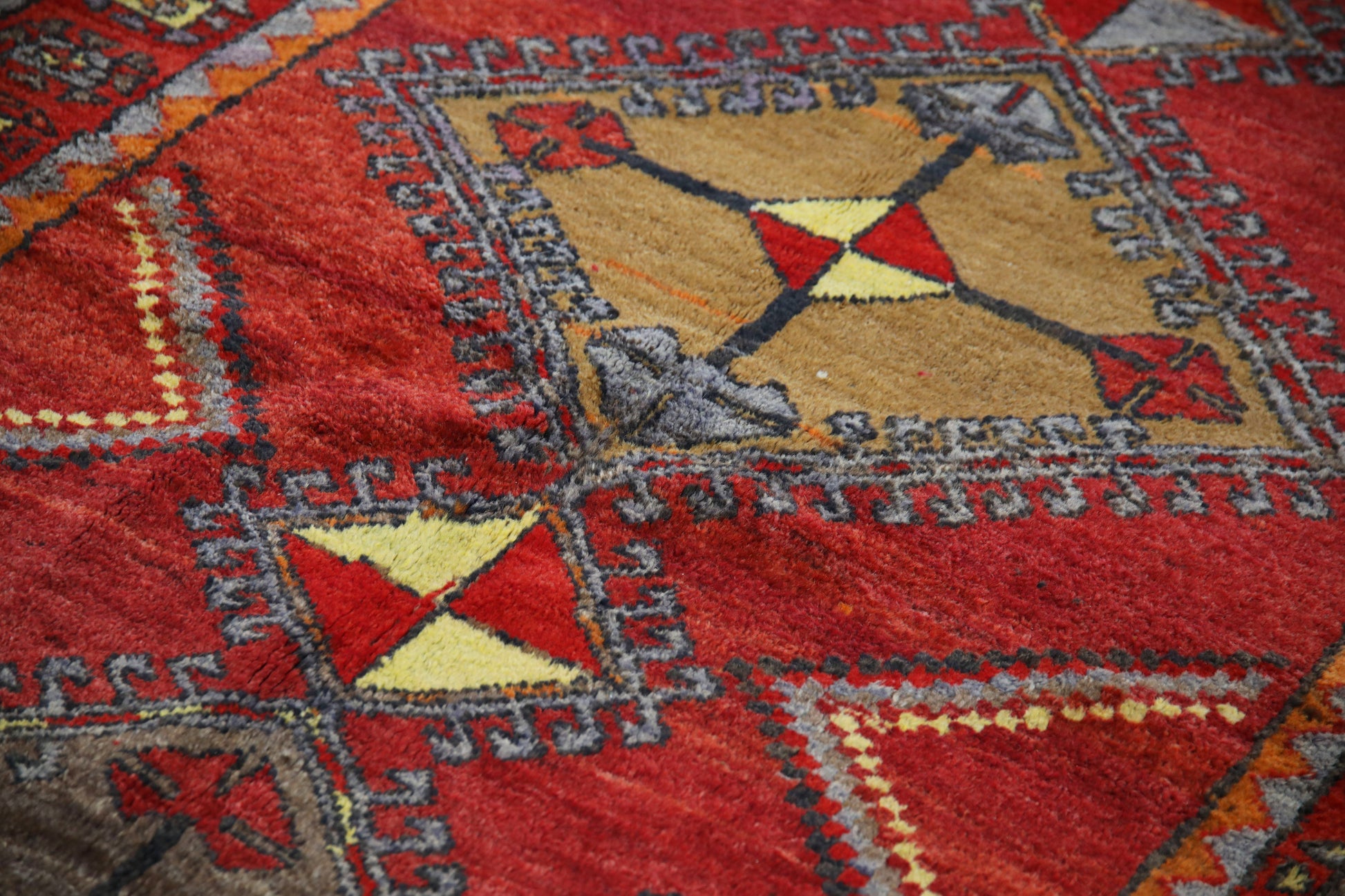 Turkish Vintage Anatolian Rug  4'1" x 12' #279