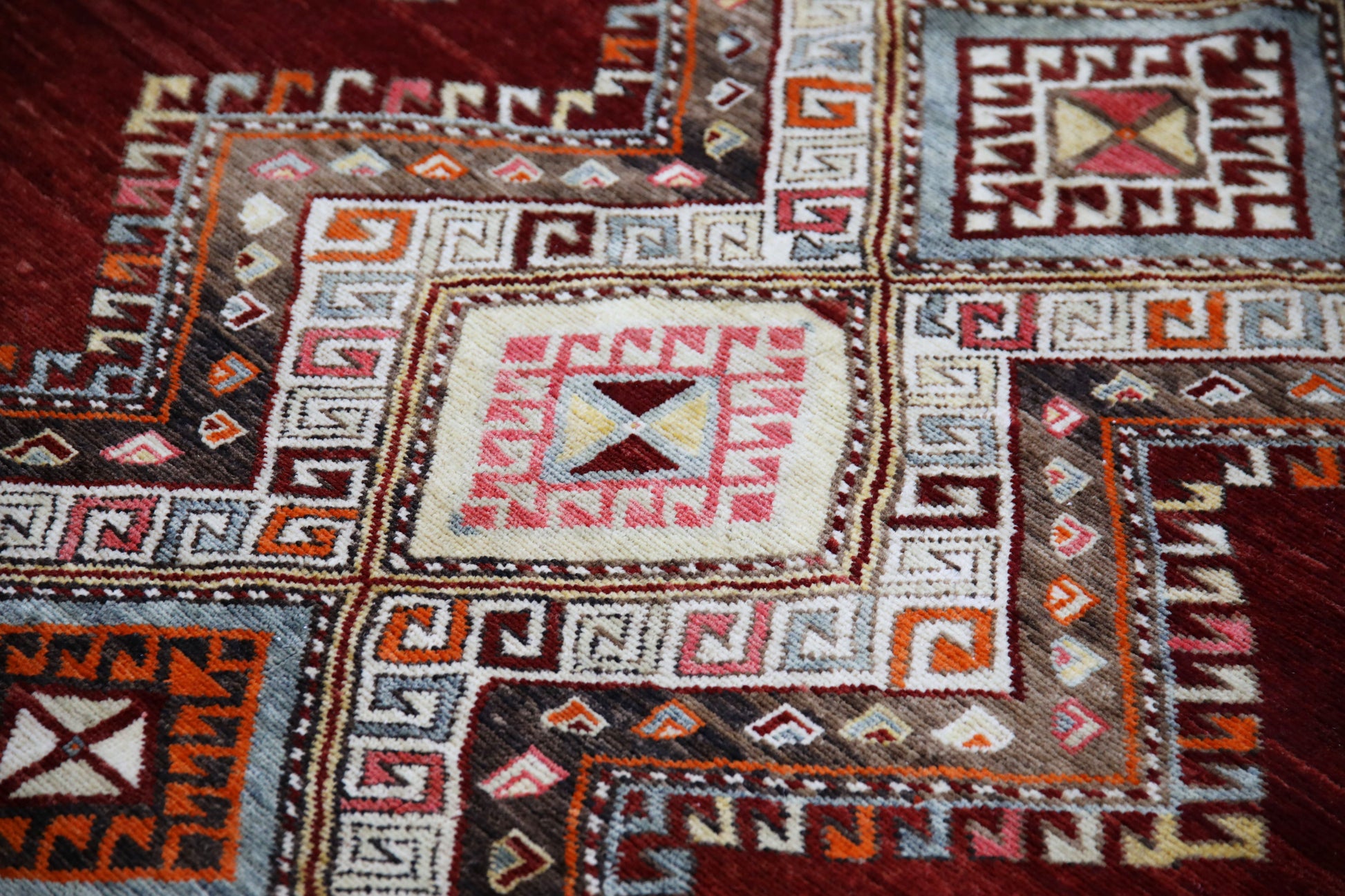 Turkish Vintage Anatolian Rug  6' x 12'2" #292