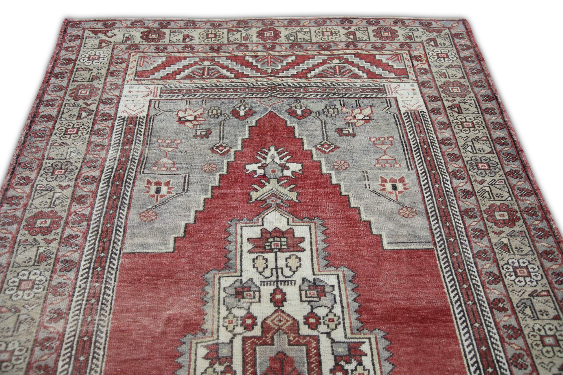 Turkish Vintage Anatolian Rug  5' x 11'6" #296