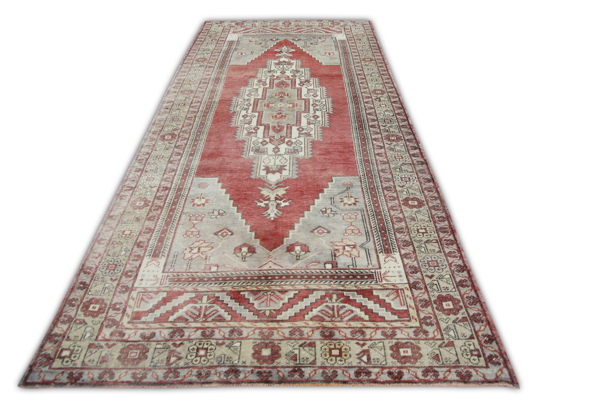 Turkish Vintage Anatolian Rug  5' x 11'6" #296