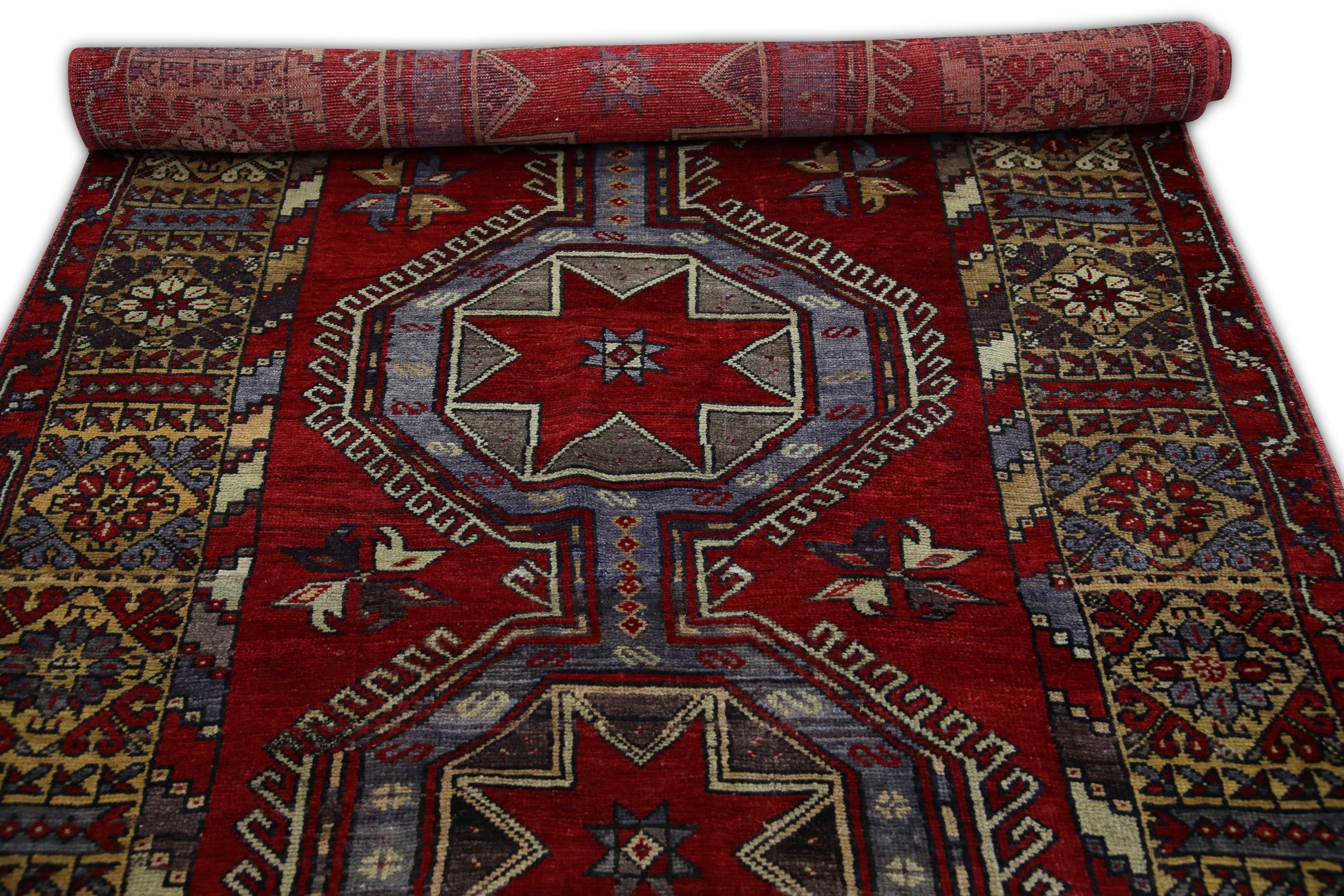Turkish Vintage Anatolian Rug  5'4" x 22'11" #131