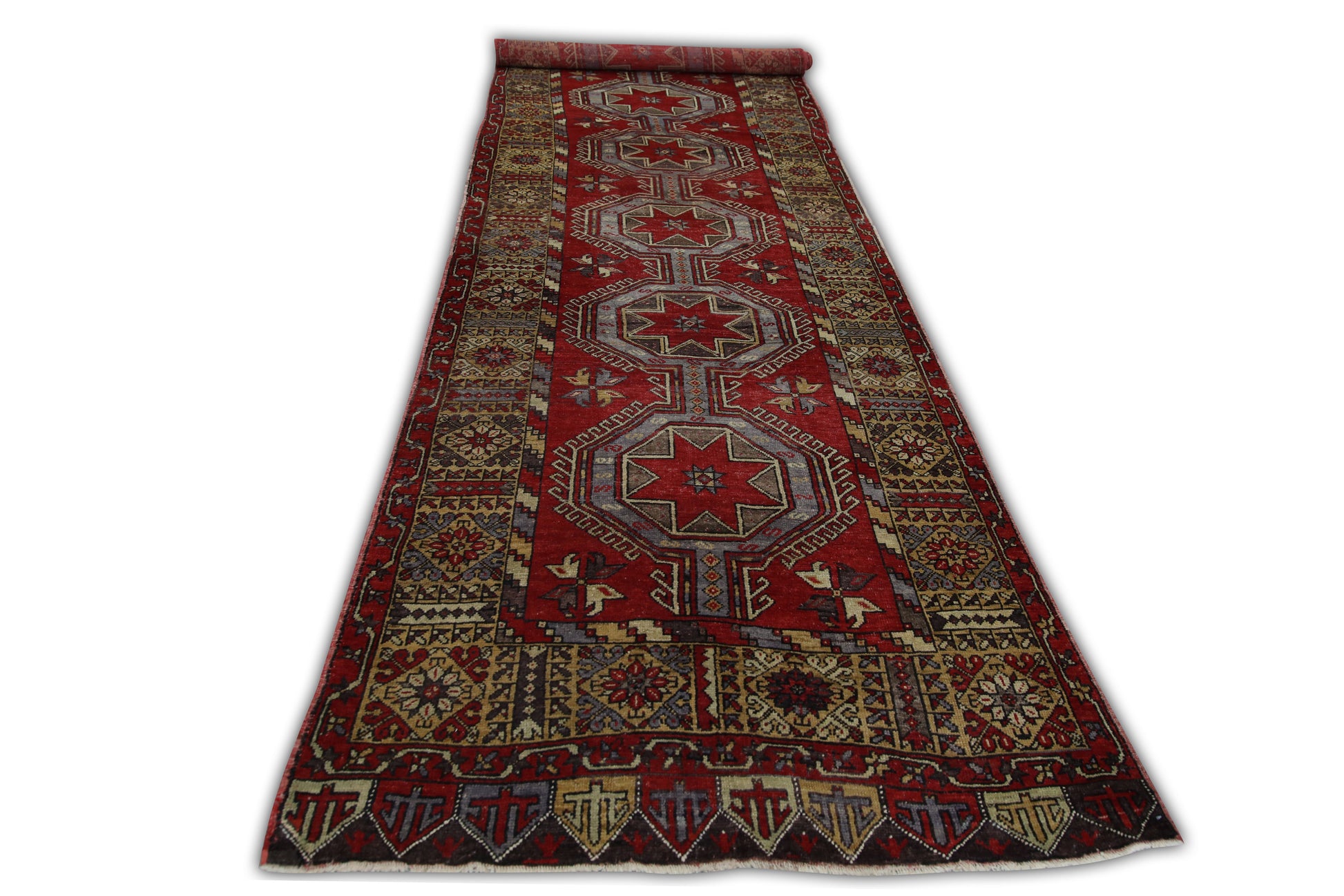 Turkish Vintage Anatolian Rug  5'4" x 22'11" #131