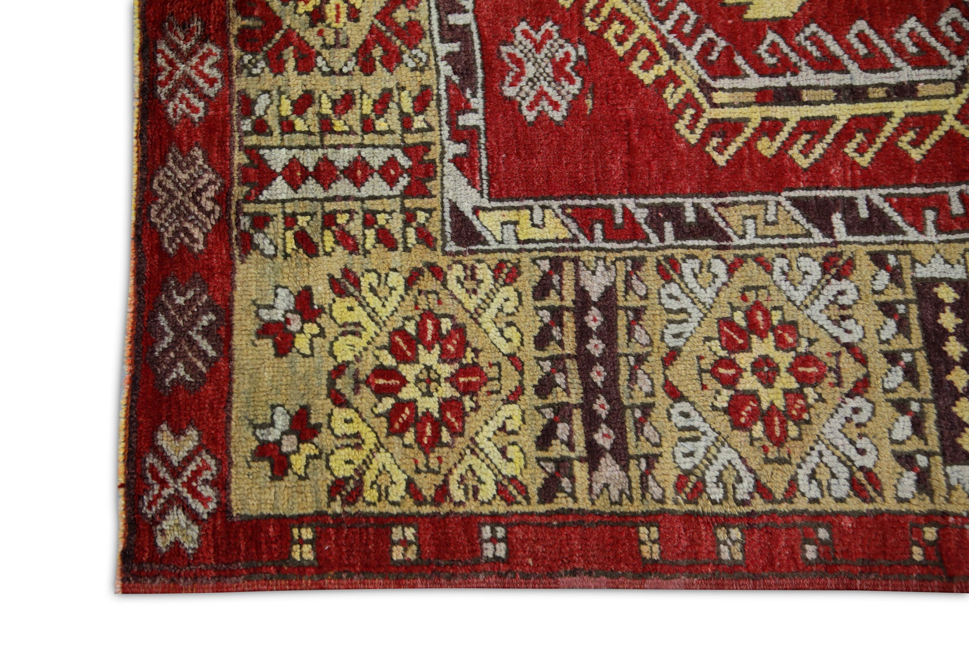 Turkish Vintage Anatolian Rug  5'1" x 11'4" #127