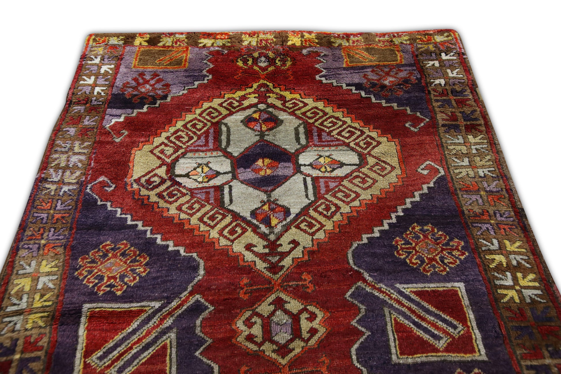 Turkish Vintage Anatolian Rug  5'1" x 13'2" #126