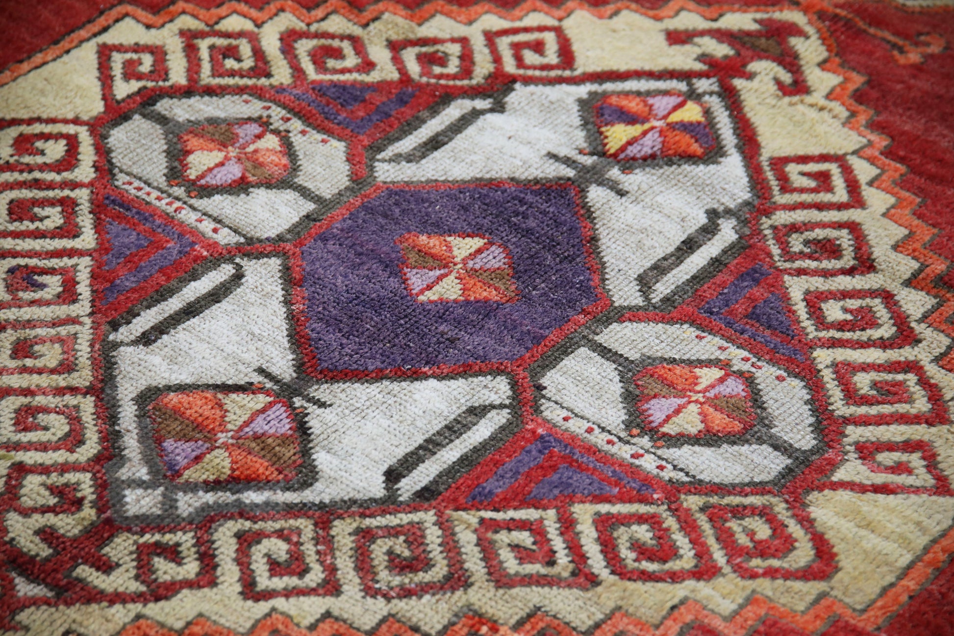 Turkish Vintage Anatolian Rug  5'1" x 13'2" #126
