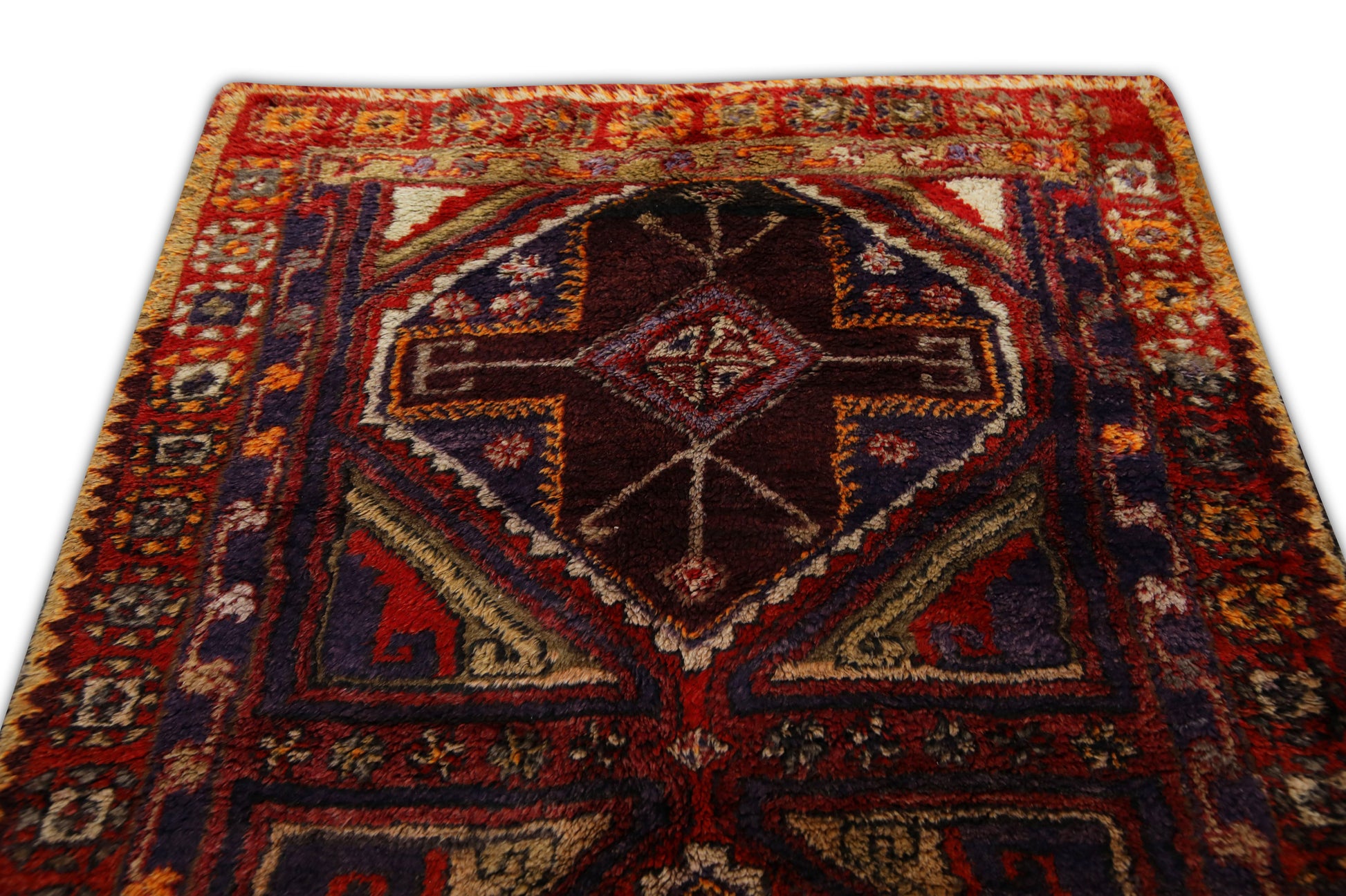 Turkish Vintage Anatolian Rug  4'7" x 13'2" #125