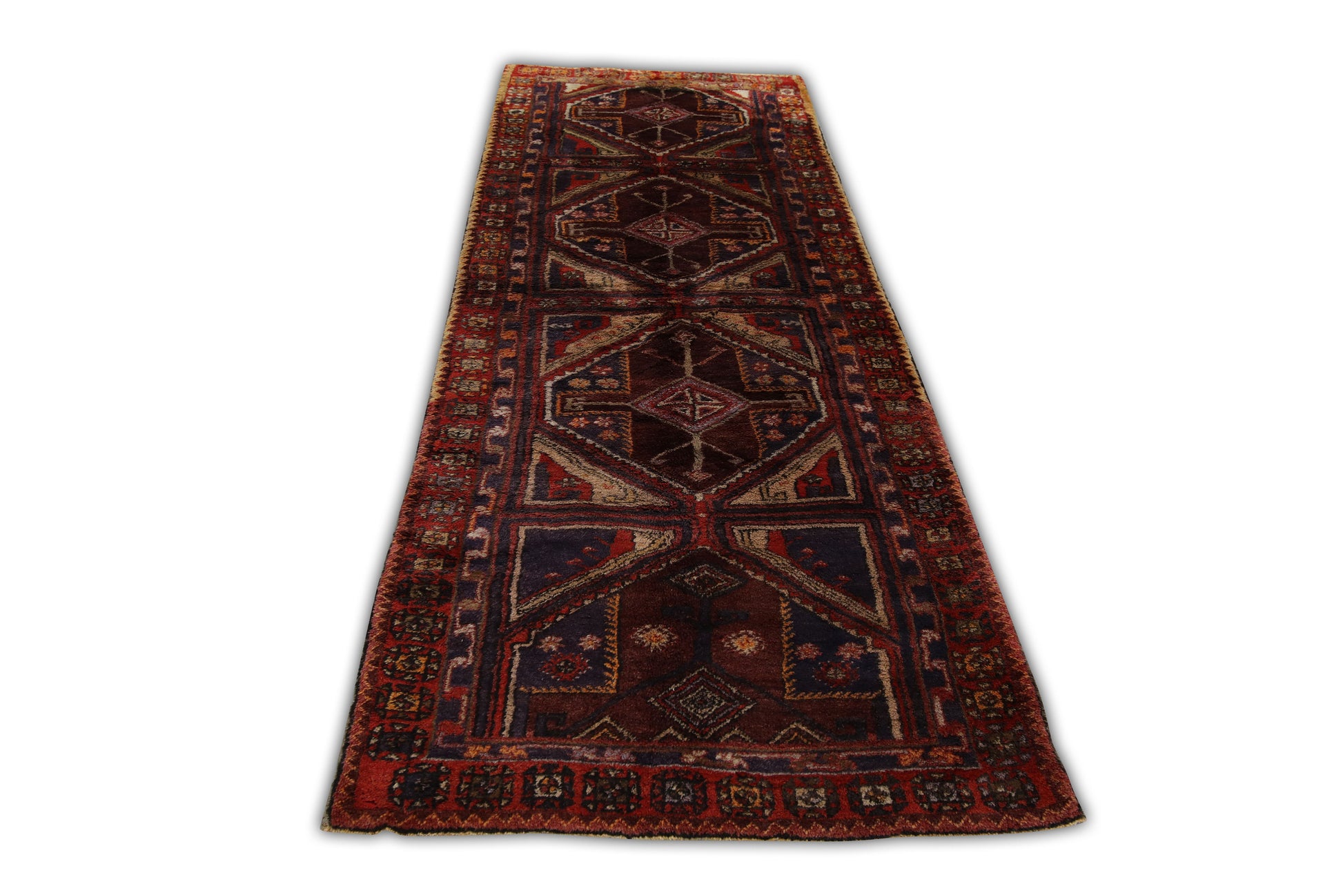 Turkish Vintage Anatolian Rug  4'7" x 13'2" #125