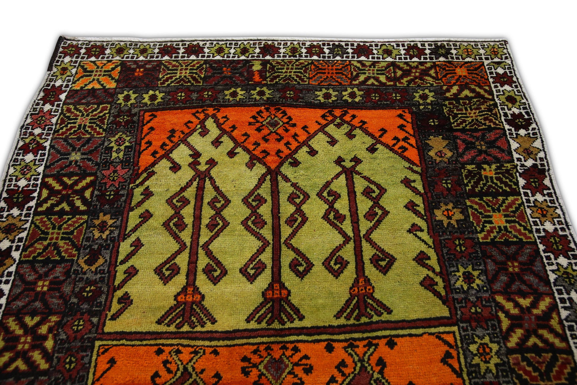 Turkish Vintage Anatolian Rug  4'10" x 11'9" #120