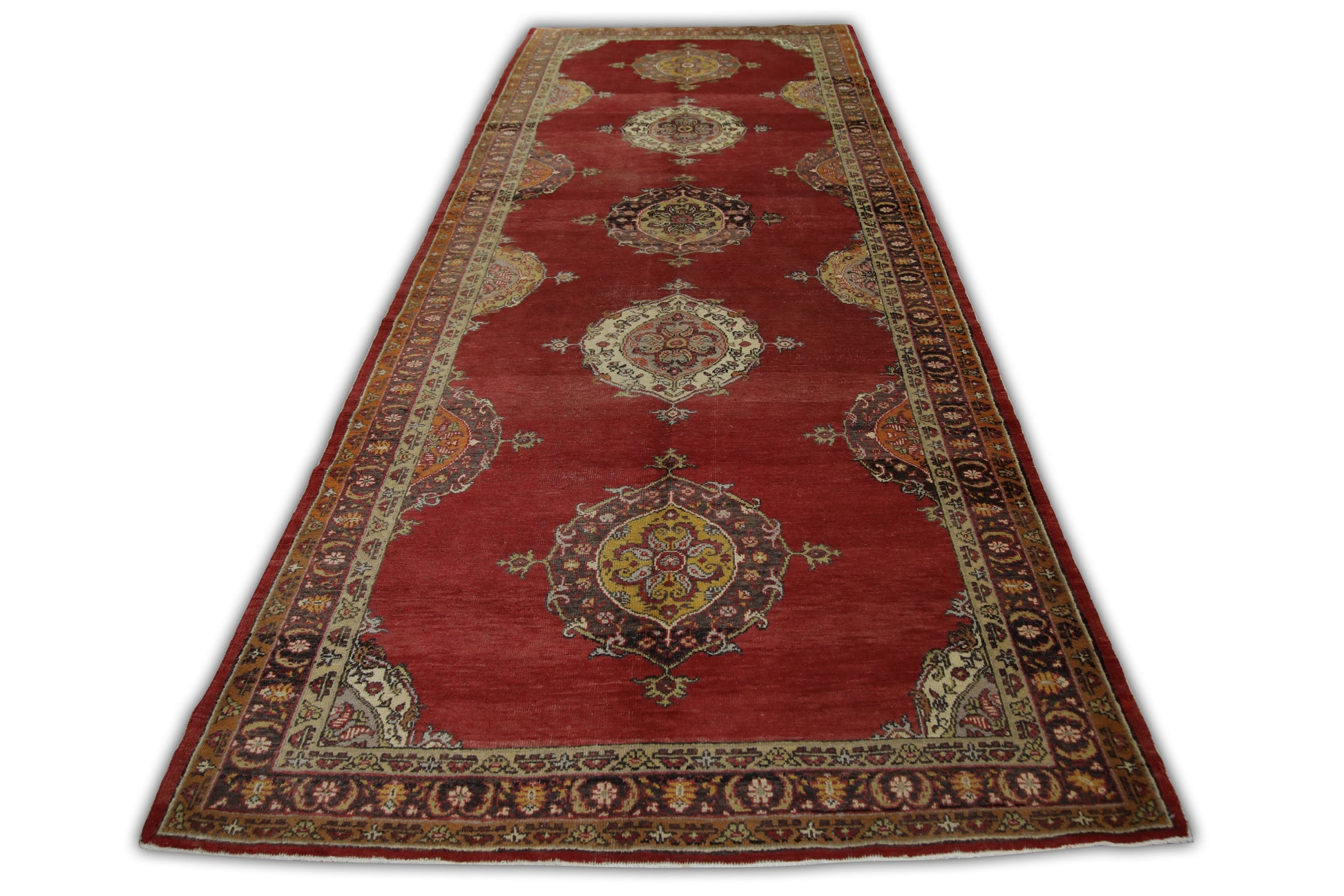 Turkish Vintage Anatolian Rug  5'3" x 13'8" #119