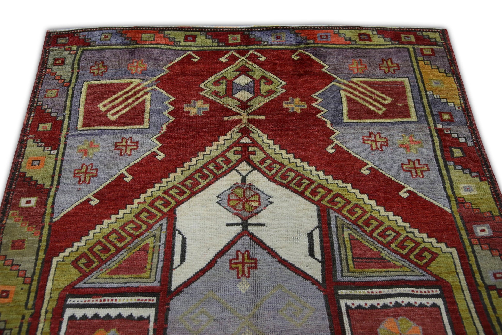 Turkish Vintage Anatolian Rug  4'3" x 10'10" #118
