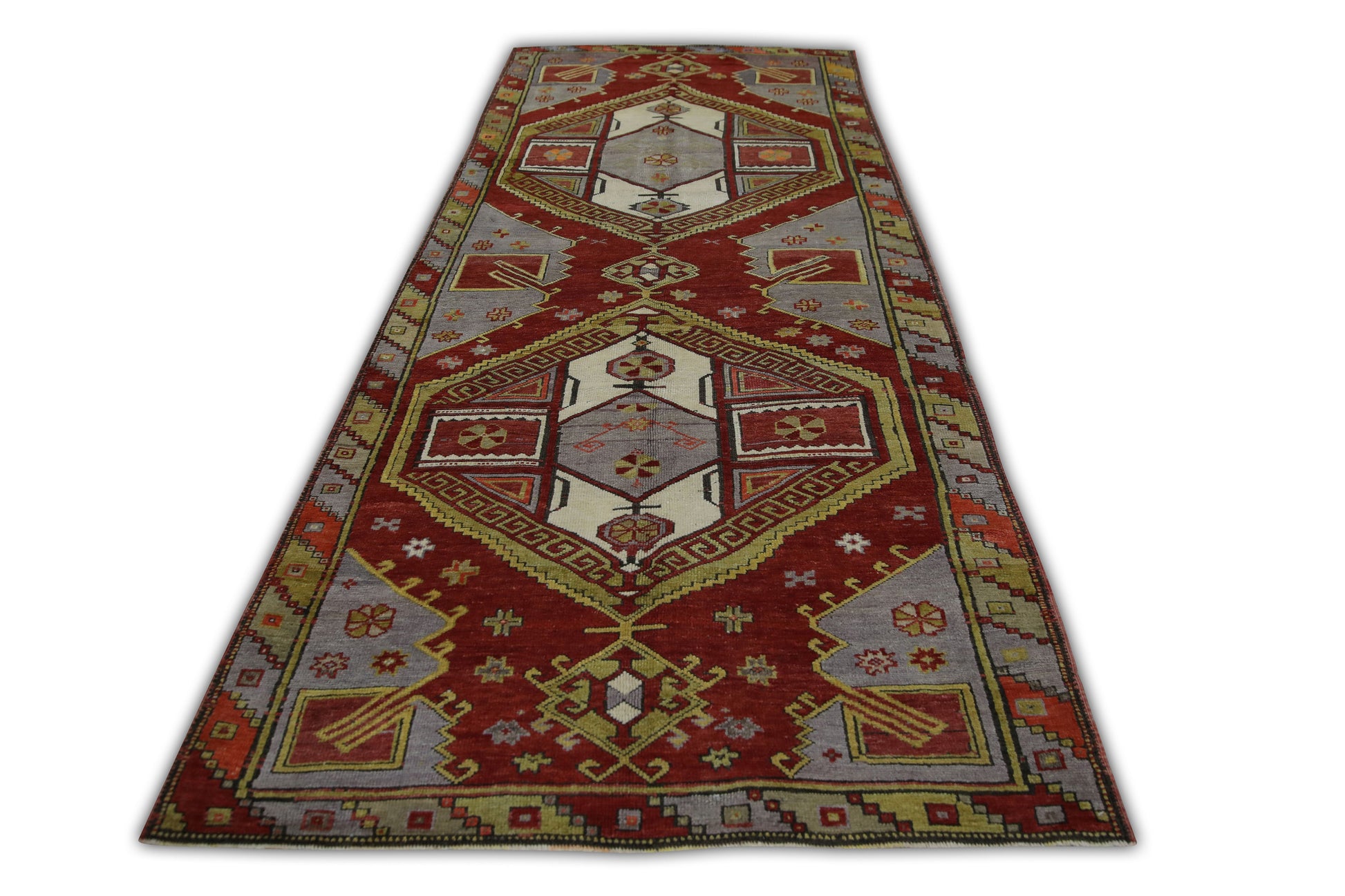 Turkish Vintage Anatolian Rug  4'3" x 10'10" #118
