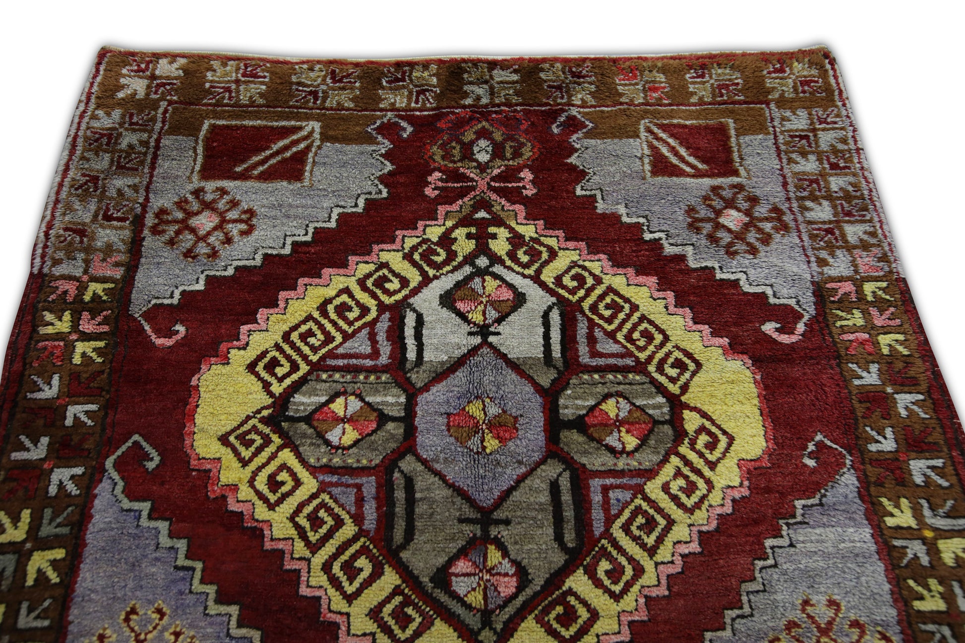 Turkish Vintage Anatolian Rug  4'6" x 12'4" #117