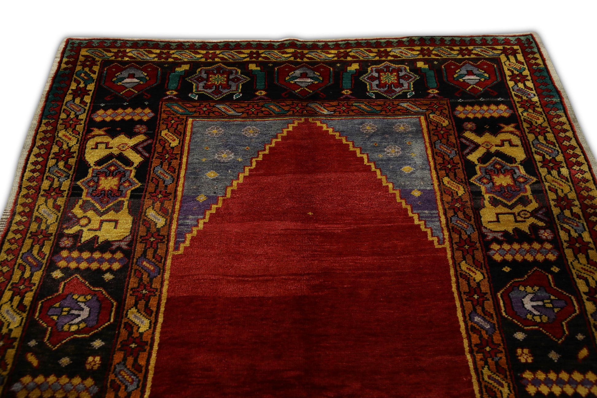 Turkish Vintage Anatolian Rug  5' x 11'3" #116