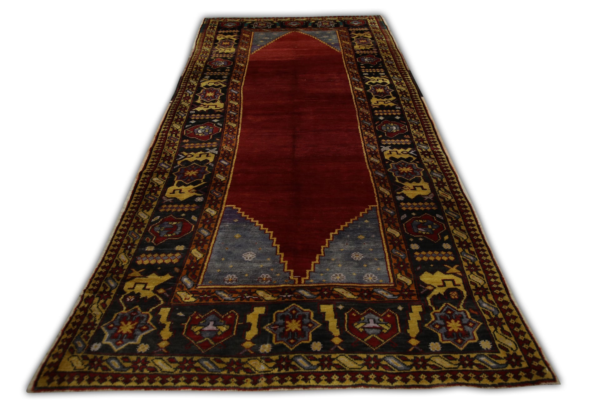 Turkish Vintage Anatolian Rug  5' x 11'3" #116