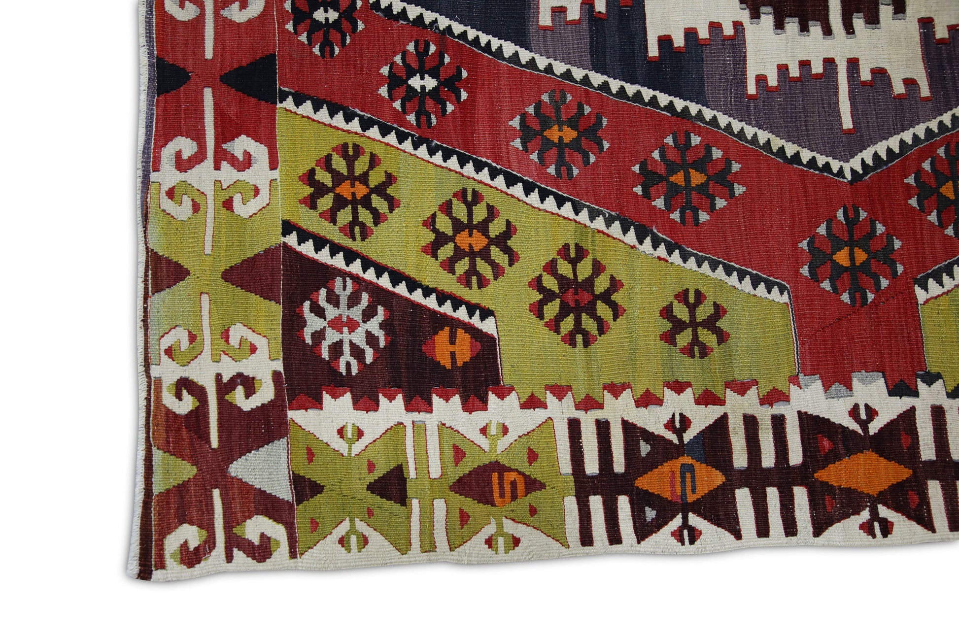 Turkish Vintage Anatolian Rug  5'7" x 11'8" #311
