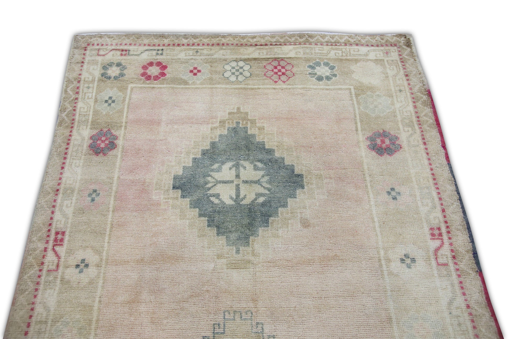 Turkish Vintage Anatolian Rug  4'4" x 9'1" #250