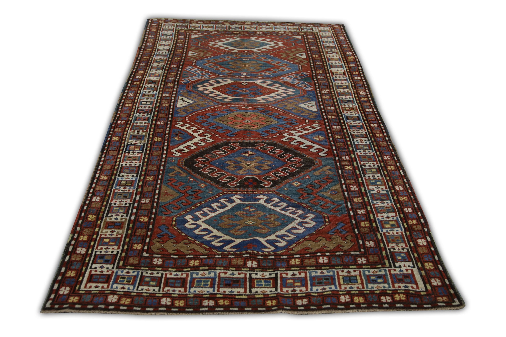 Turkish Vintage Anatolian Rug  4'3" x 7'7" #01
