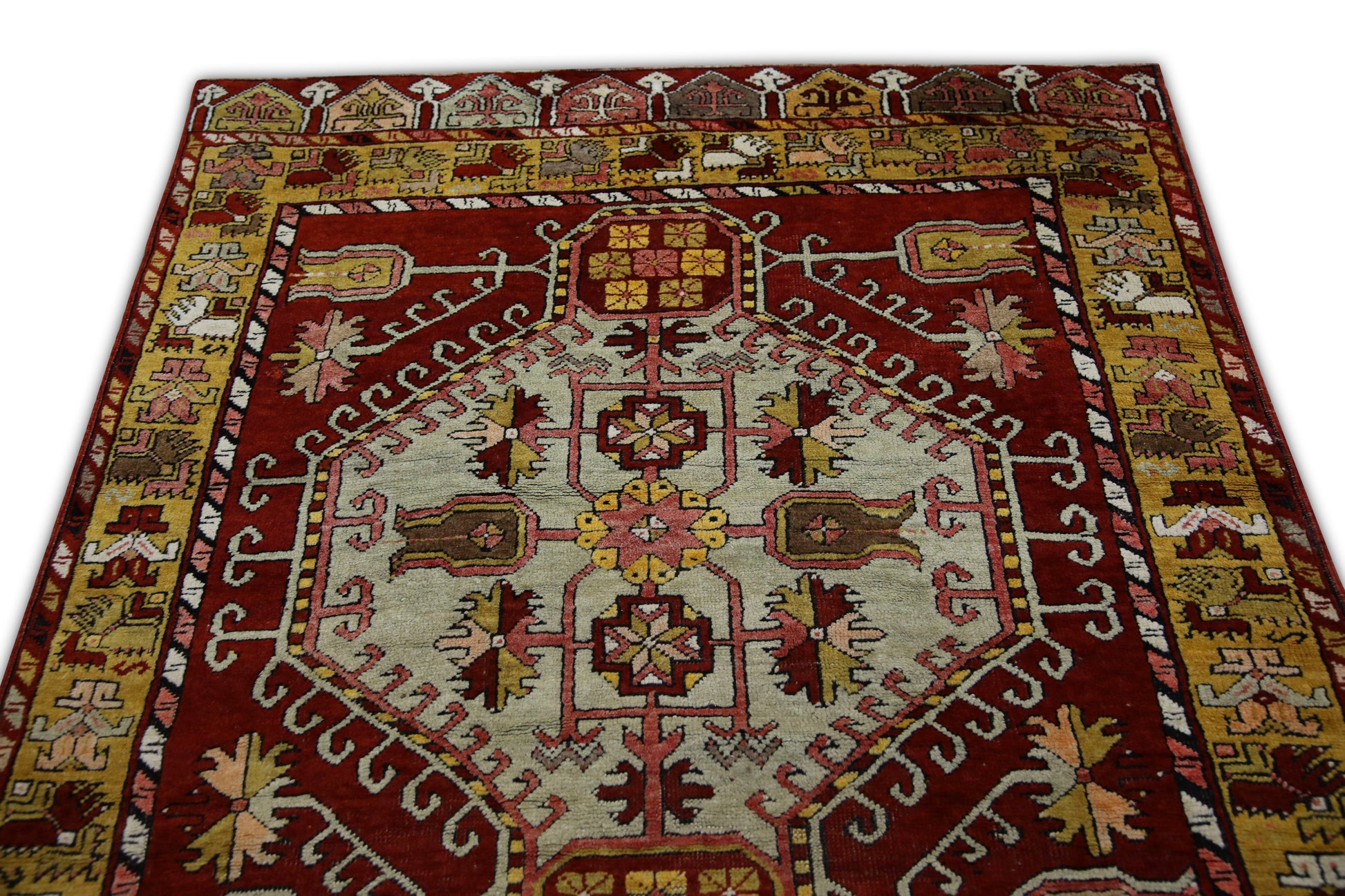 Turkish Vintage Anatolian Rug  4'2" x 13'1" #02