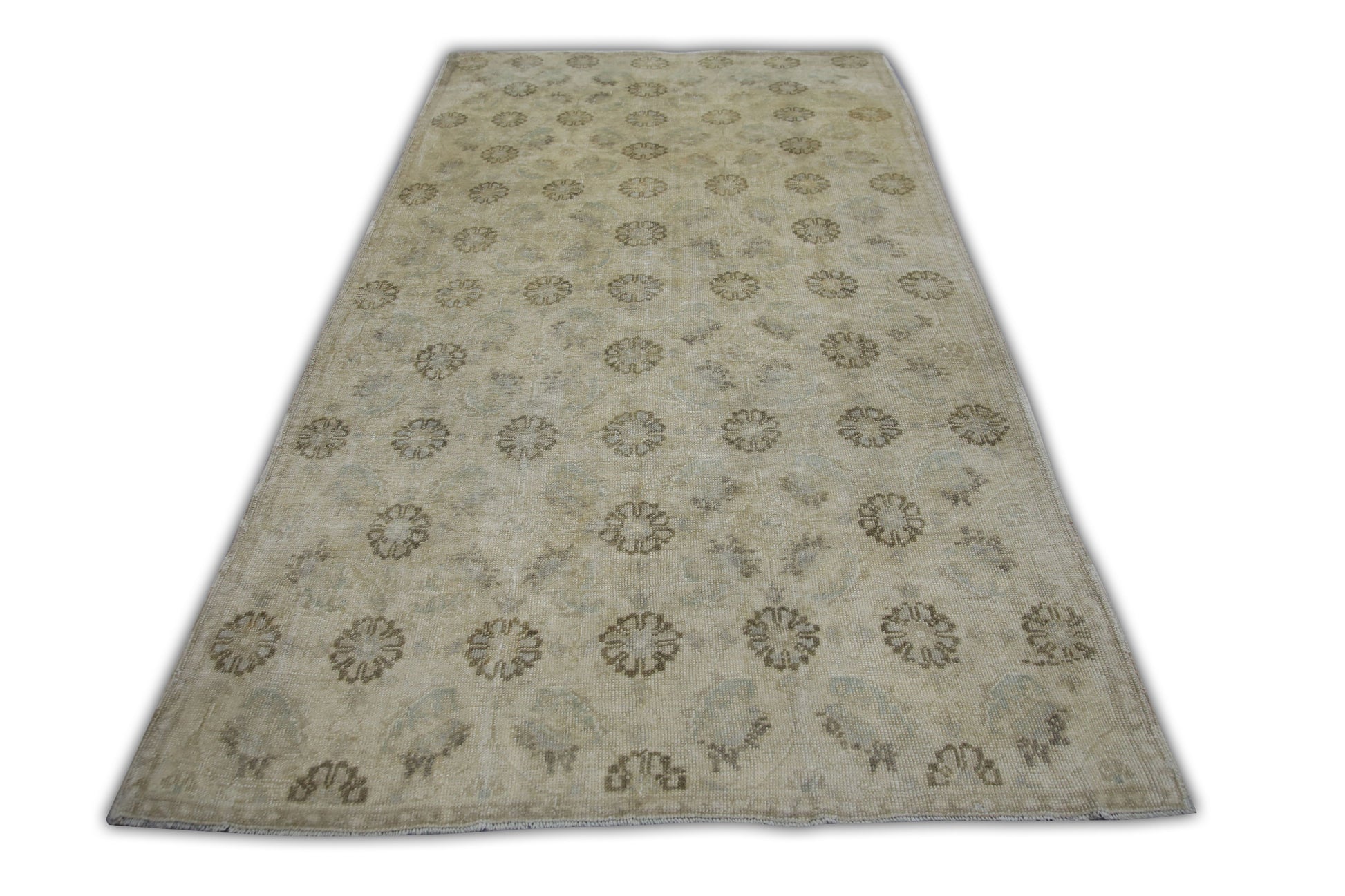 Turkish Vintage Anatolian Rug  4'10" x 8'5" #29