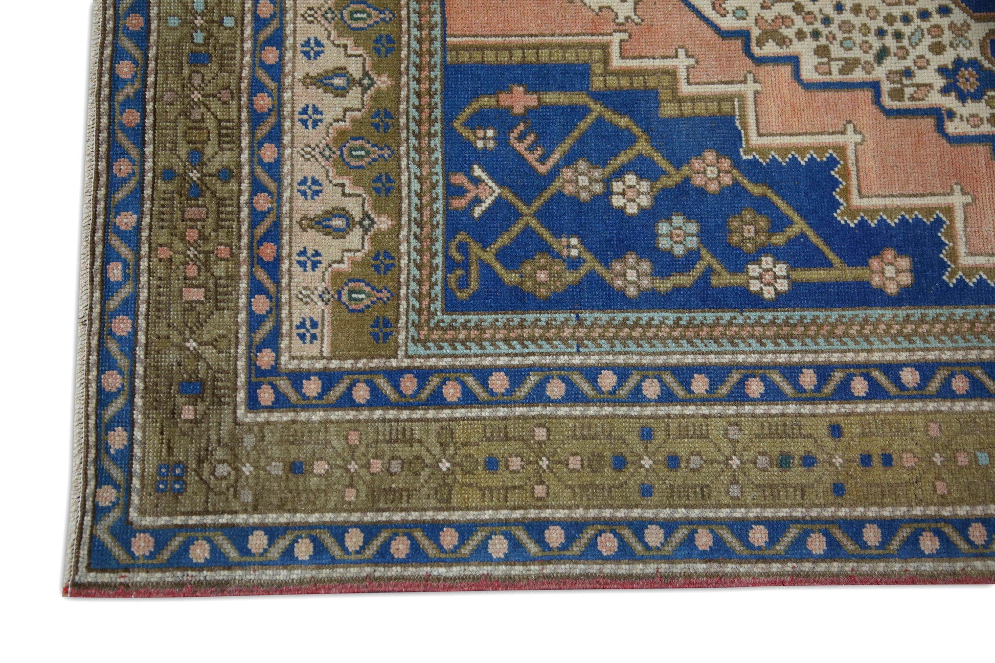 Turkish Vintage Anatolian Rug  4' x 6'2" #607