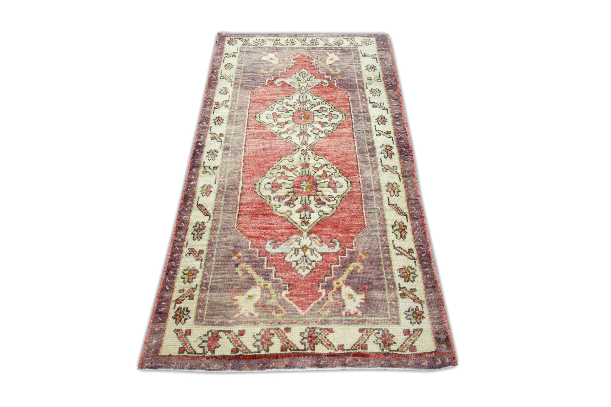 Turkish Vintage Anatolian Rug  3'2" x 5'9" #109