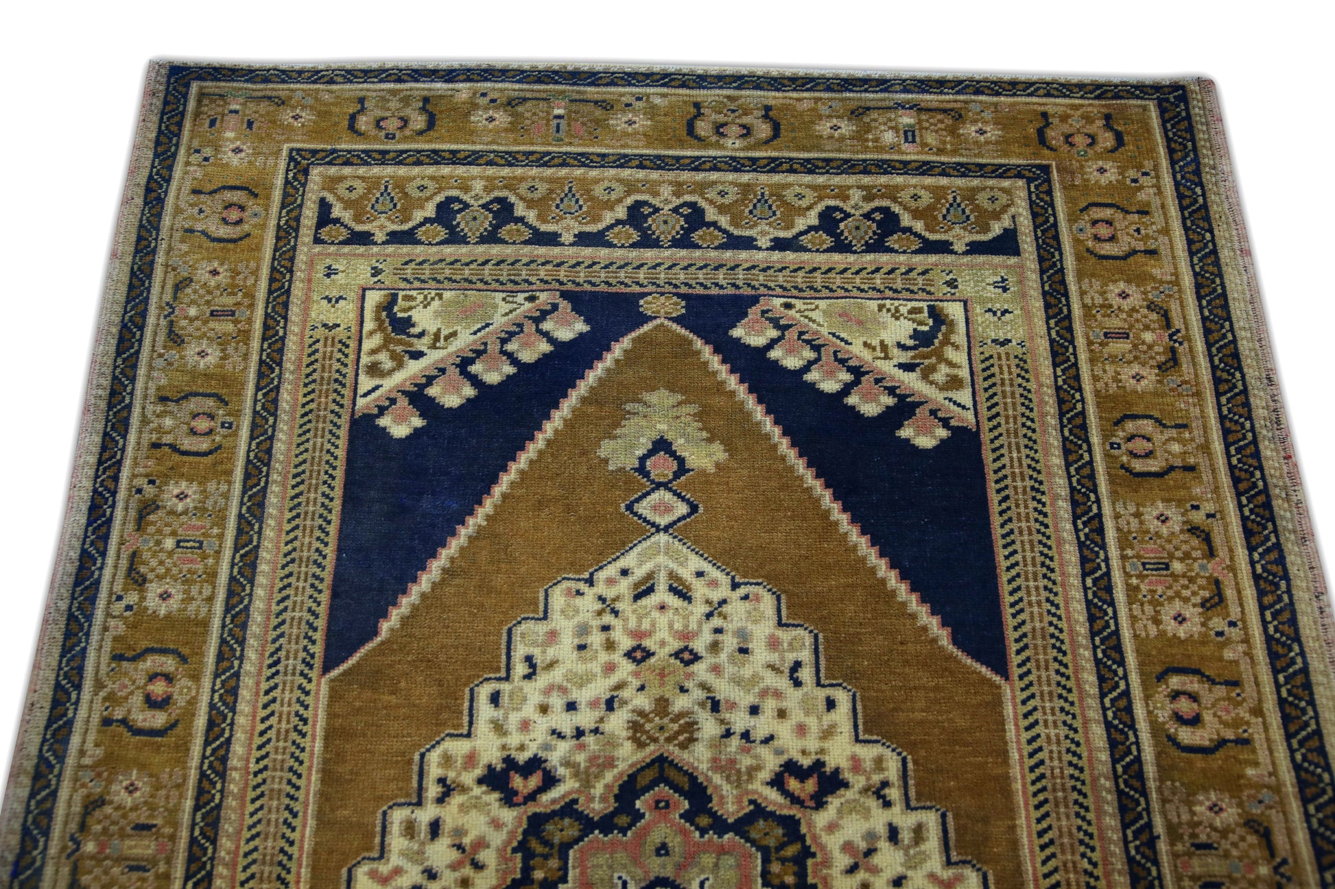 Turkish Vintage Anatolian Rug  3'9" x 5'11" #44