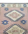 Turkish Vintage Anatolian Rug  4'3" x 5'9" #5004