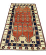 Turkish Vintage Anatolian Rug  3'5" x 6'6" #371