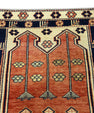 Turkish Vintage Anatolian Rug  3'5" x 6'6" #371