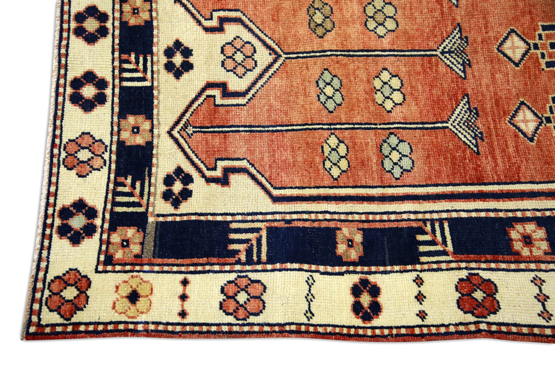 Turkish Vintage Anatolian Rug  3'5" x 6'6" #371