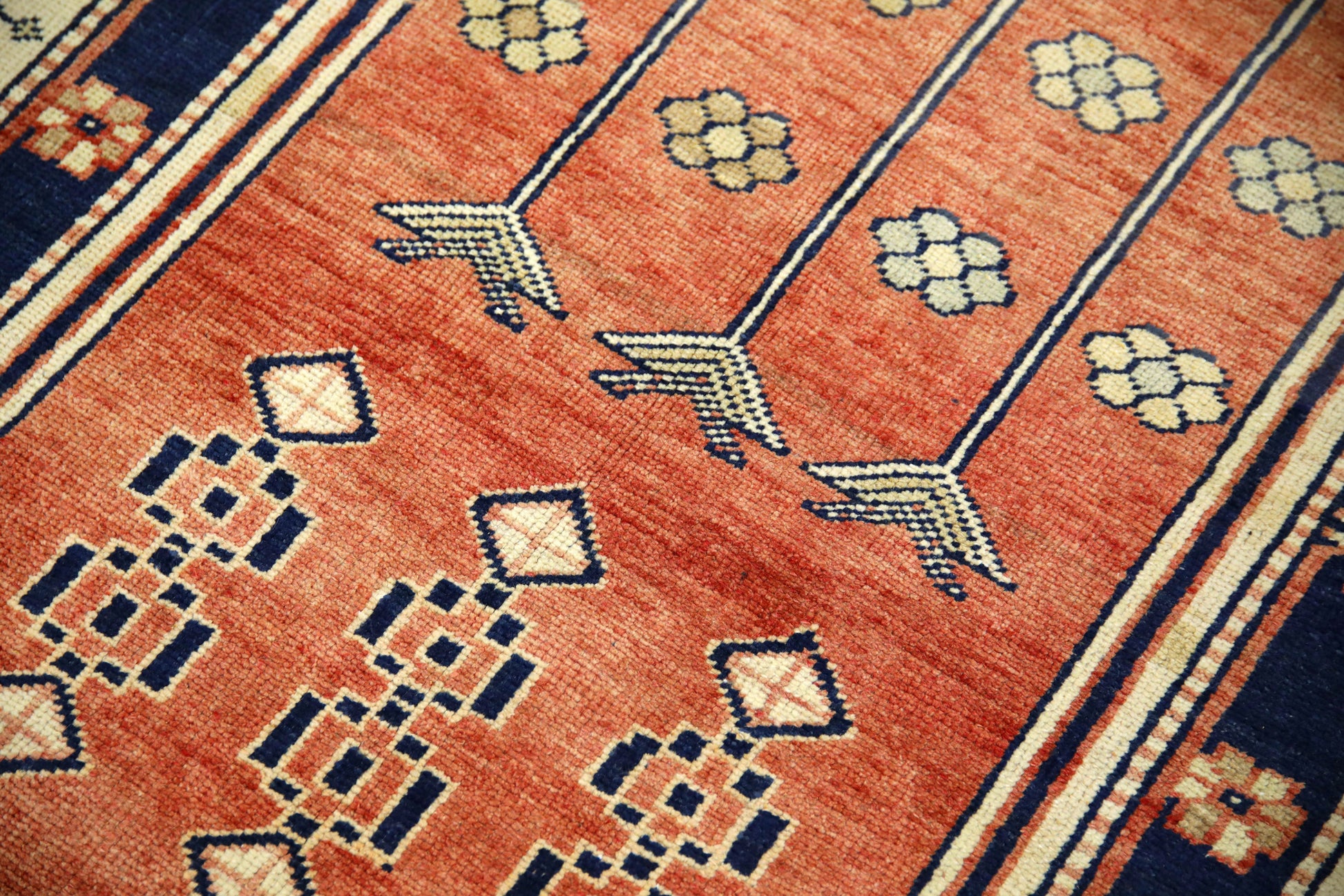 Turkish Vintage Anatolian Rug  3'5" x 6'6" #371